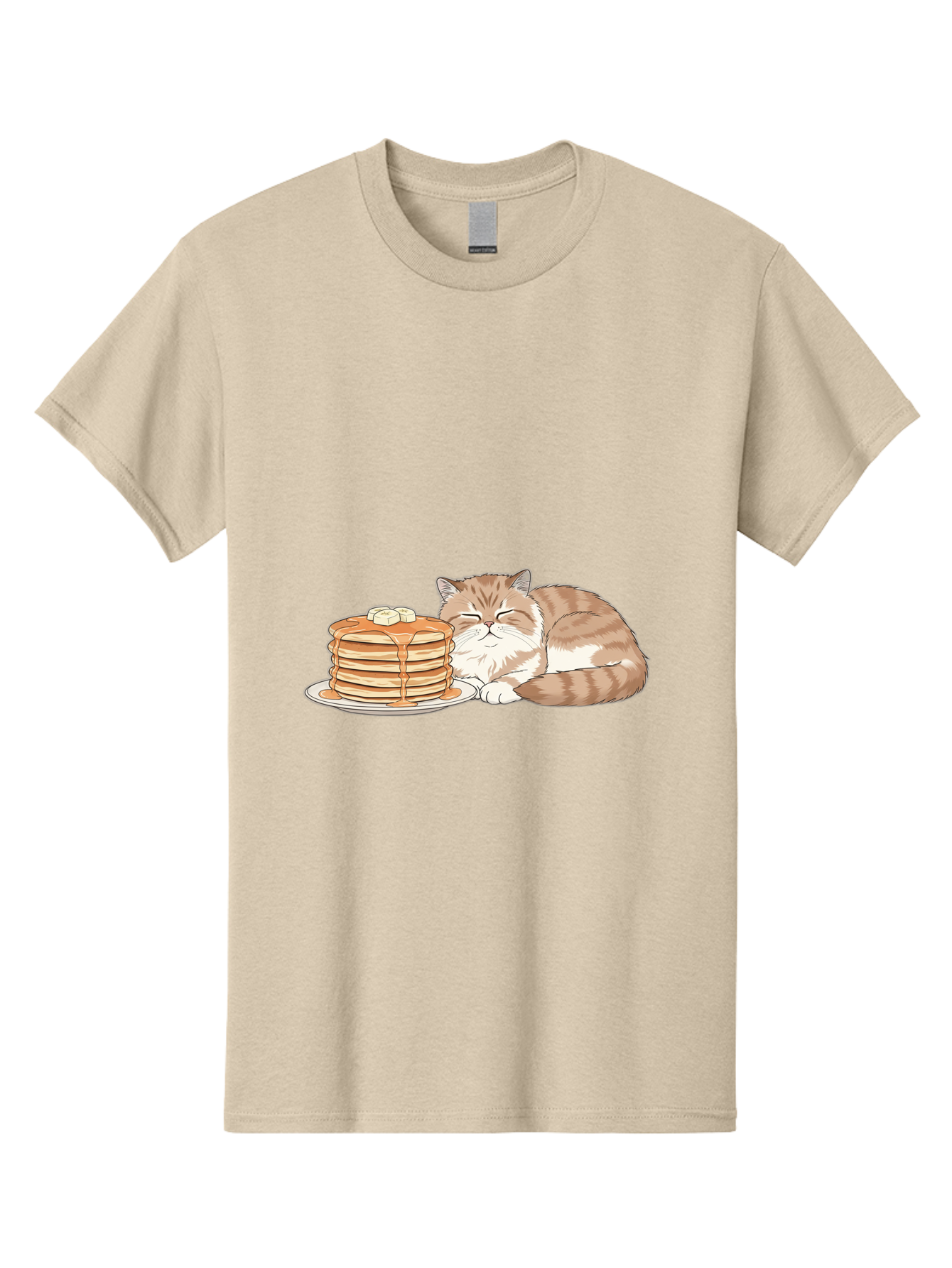 Cat-Sleeping-Beside-Pancakes Men'S Graphic Tee, 100% Cotton, Comfortable Casual Summer Wear, Machine Washable, Vintage Camera, Old Camera, Antique Camera, Black Camera, Classic Photography, Photography Equipment, Nostalgic Device, Film Camera, Bak216