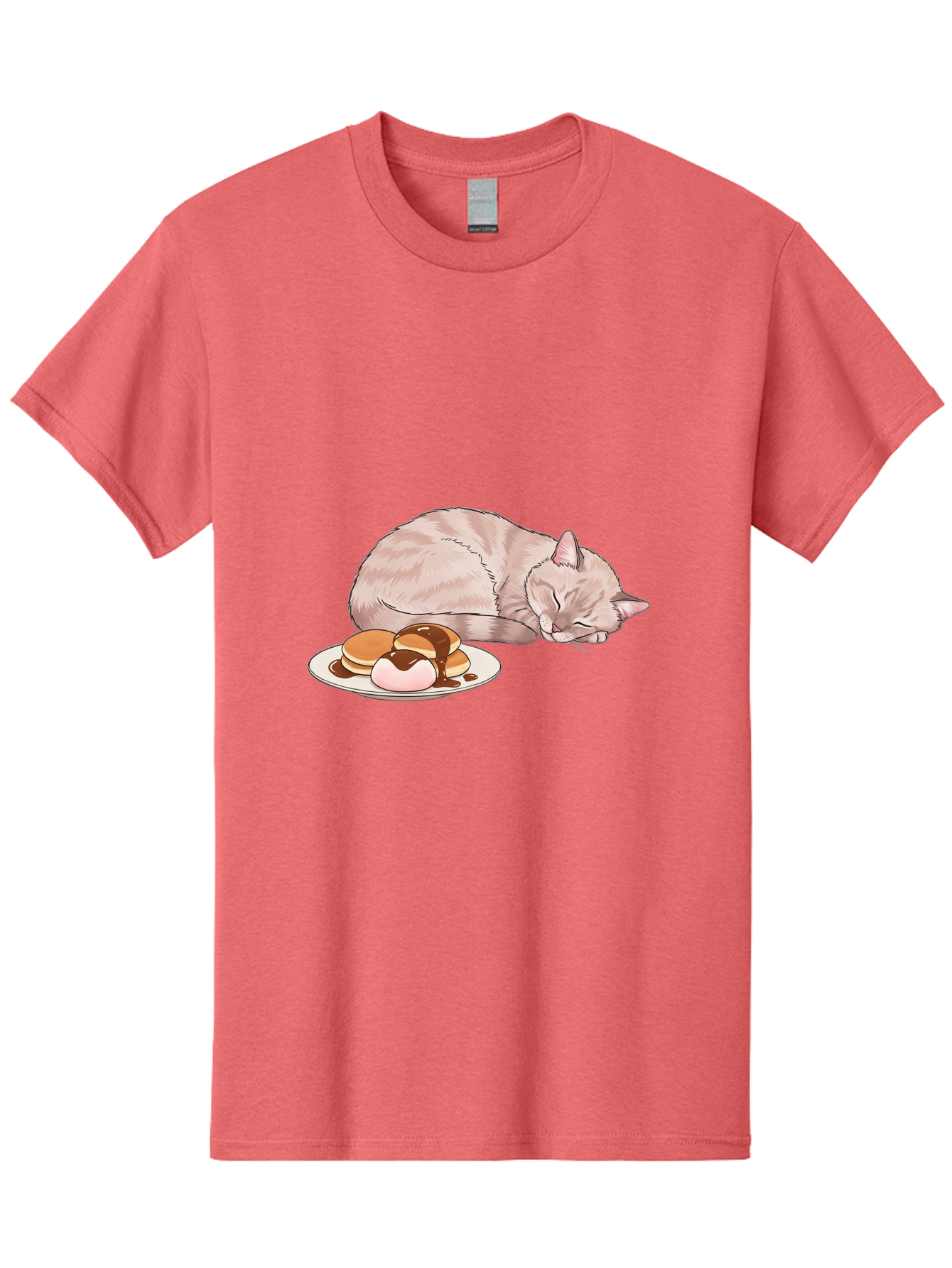 Cat-Sleeping-Near-Pancakes Men'S Graphic Tee, 100% Cotton, Comfortable Casual Summer Wear, Machine Washable, Vintage Camera, Old Camera, Antique Camera, Black Camera, Classic Photography, Photography Equipment, Nostalgic Device, Film Camera, Bak217