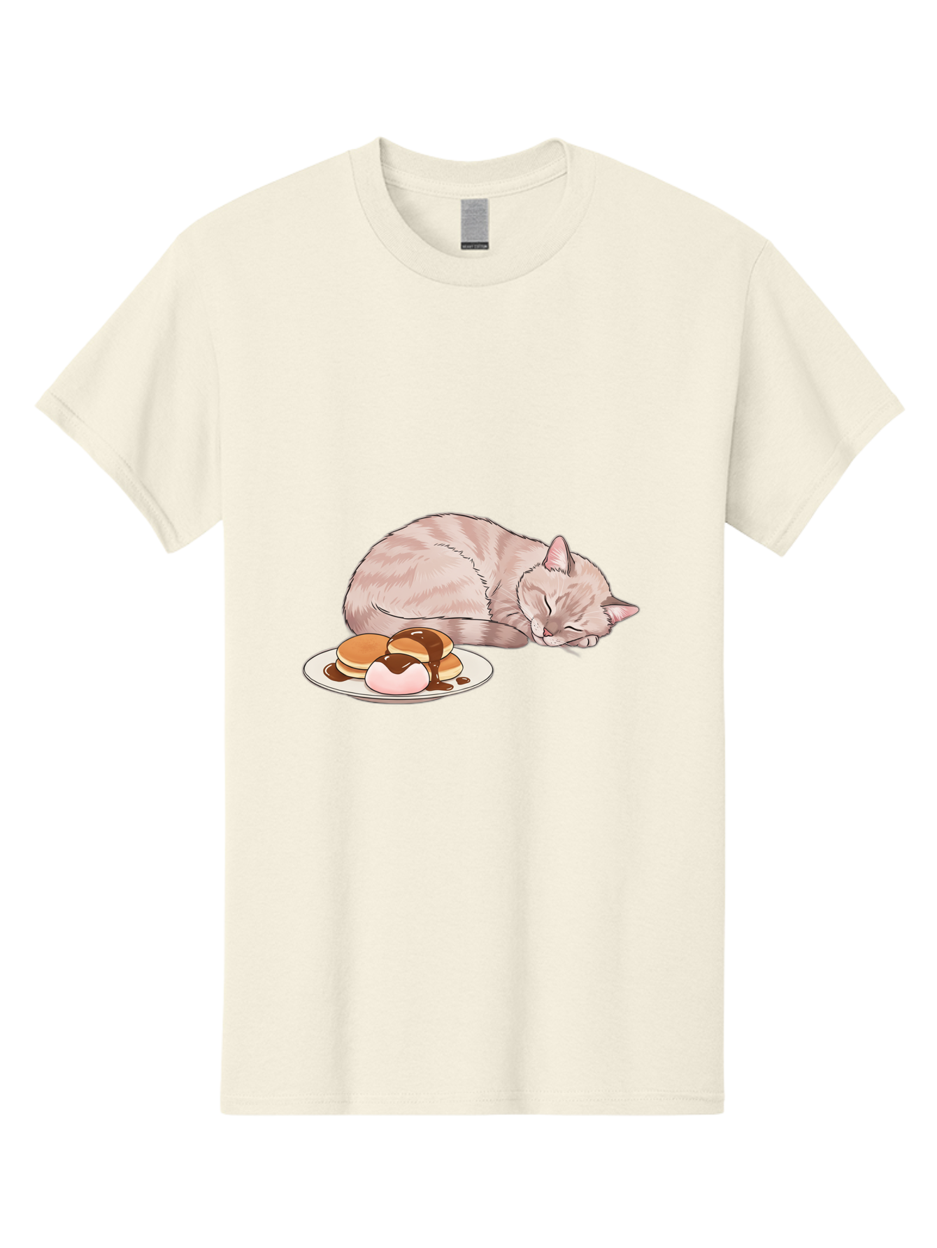 Cat-Sleeping-Near-Pancakes Men'S Graphic Tee, 100% Cotton, Comfortable Casual Summer Wear, Machine Washable, Vintage Camera, Old Camera, Antique Camera, Black Camera, Classic Photography, Photography Equipment, Nostalgic Device, Film Camera, Bak217