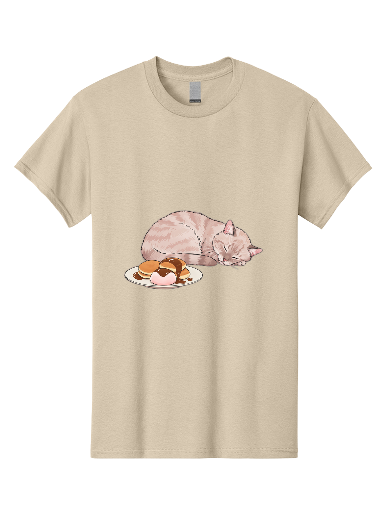 Cat-Sleeping-Near-Pancakes Men'S Graphic Tee, 100% Cotton, Comfortable Casual Summer Wear, Machine Washable, Vintage Camera, Old Camera, Antique Camera, Black Camera, Classic Photography, Photography Equipment, Nostalgic Device, Film Camera, Bak217