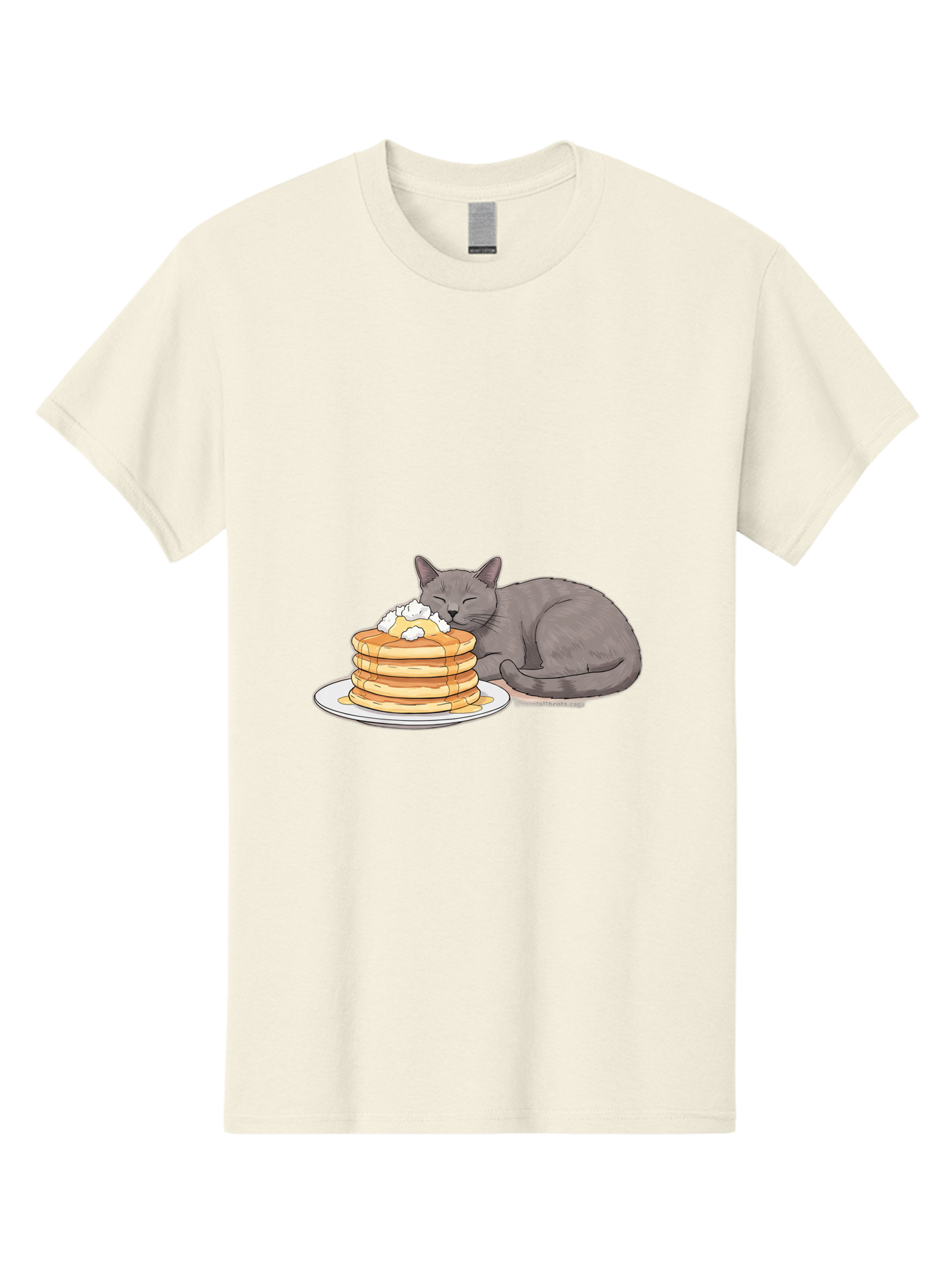 Cat-Sleeping-On-Pancakes-1 Men'S Graphic Tee, 100% Cotton, Comfortable Casual Summer Wear, Machine Washable, Vintage Camera, Old Camera, Antique Camera, Black Camera, Classic Photography, Photography Equipment, Nostalgic Device, Film Camera, Bak220