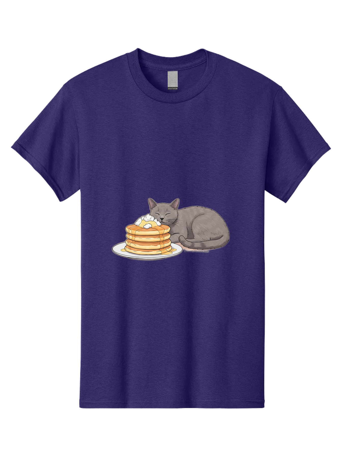 Cat-Sleeping-On-Pancakes-1 Men'S Graphic Tee, 100% Cotton, Comfortable Casual Summer Wear, Machine Washable, Vintage Camera, Old Camera, Antique Camera, Black Camera, Classic Photography, Photography Equipment, Nostalgic Device, Film Camera, Bak220
