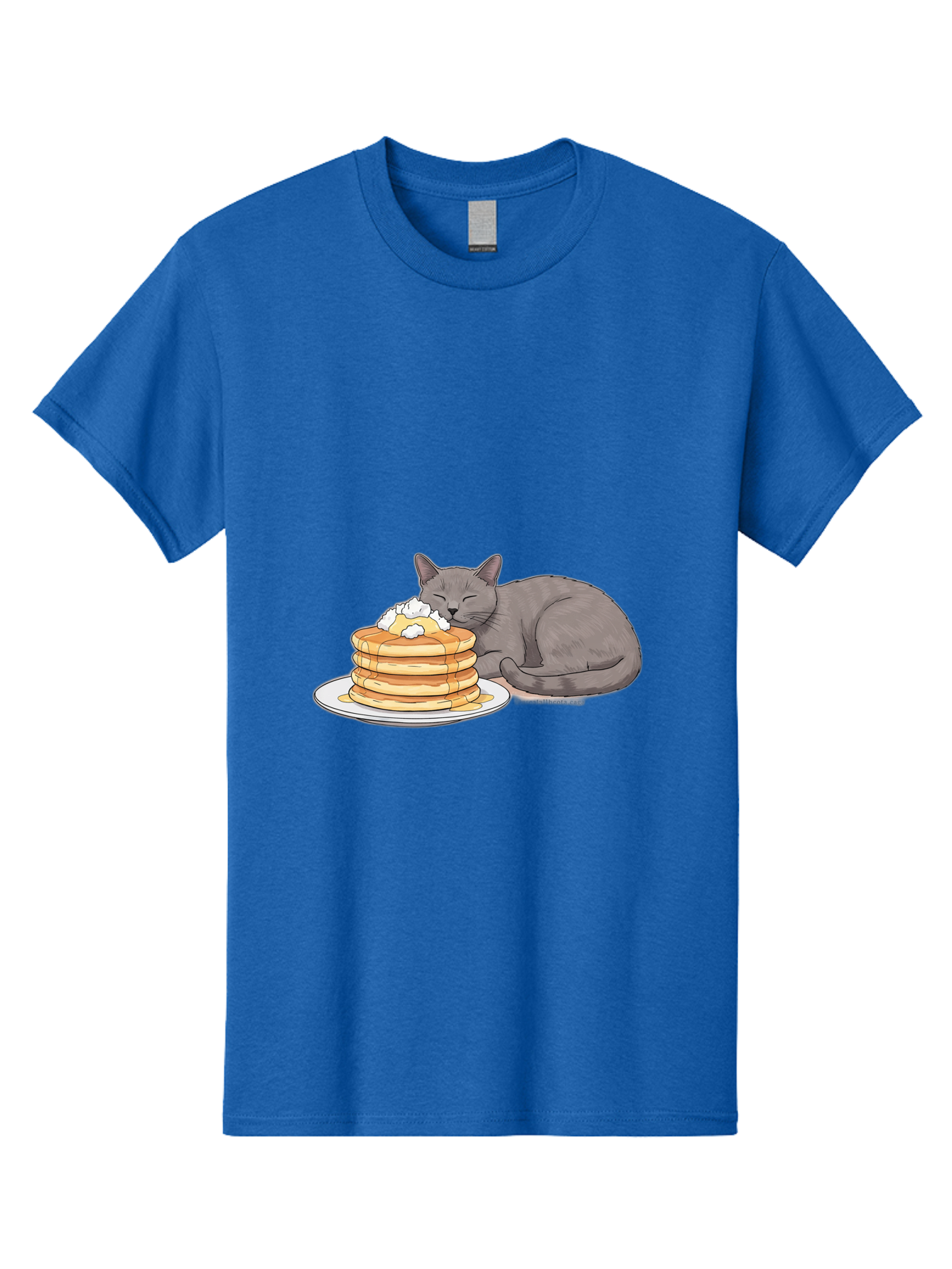 Cat-Sleeping-On-Pancakes-1 Men'S Graphic Tee, 100% Cotton, Comfortable Casual Summer Wear, Machine Washable, Vintage Camera, Old Camera, Antique Camera, Black Camera, Classic Photography, Photography Equipment, Nostalgic Device, Film Camera, Bak220