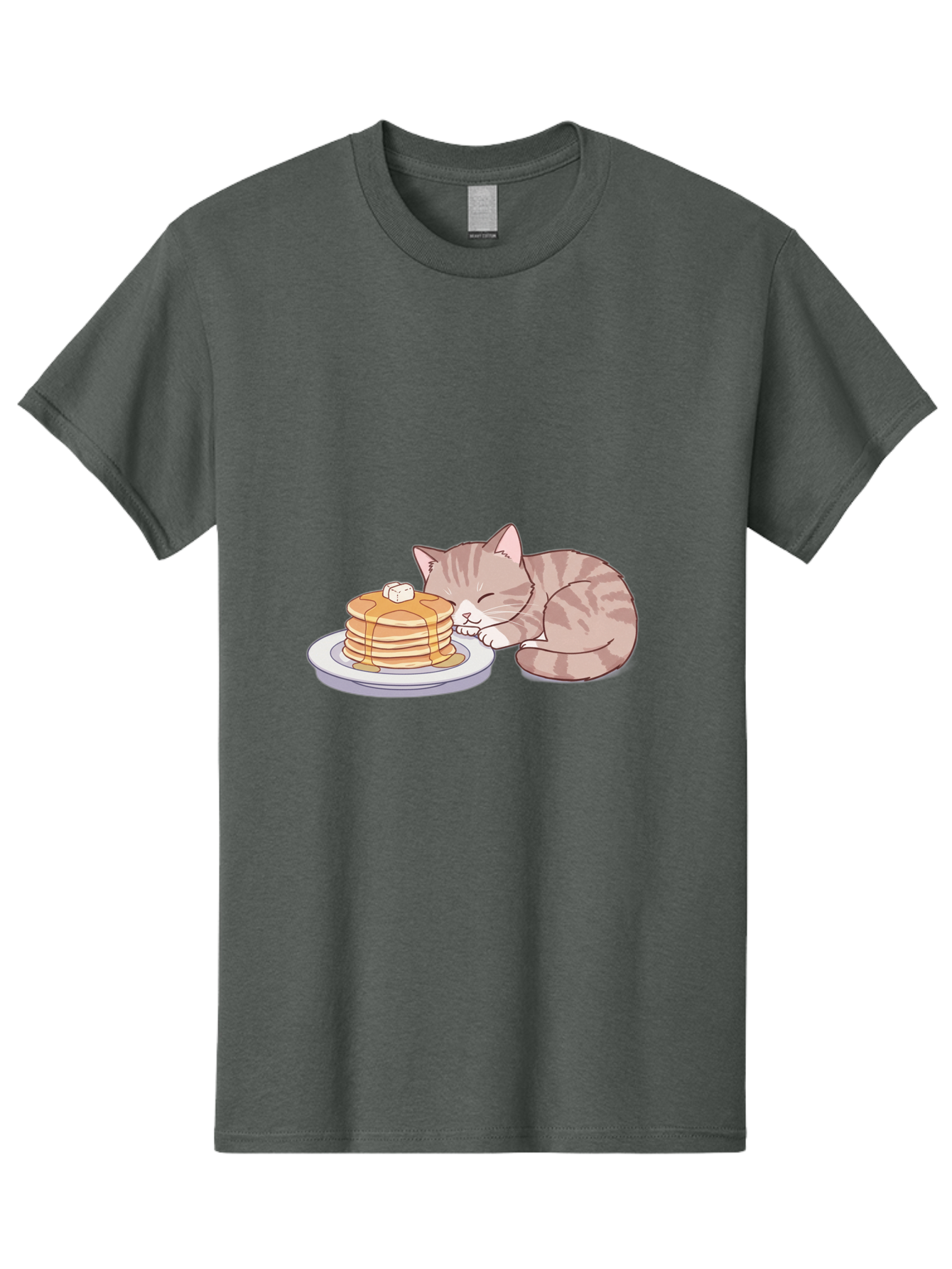 Cat-Sleeping-On-Pancakes Men'S Graphic Tee, 100% Cotton, Comfortable Casual Summer Wear, Machine Washable, Vintage Camera, Old Camera, Antique Camera, Black Camera, Classic Photography, Photography Equipment, Nostalgic Device, Film Camera, Bak222