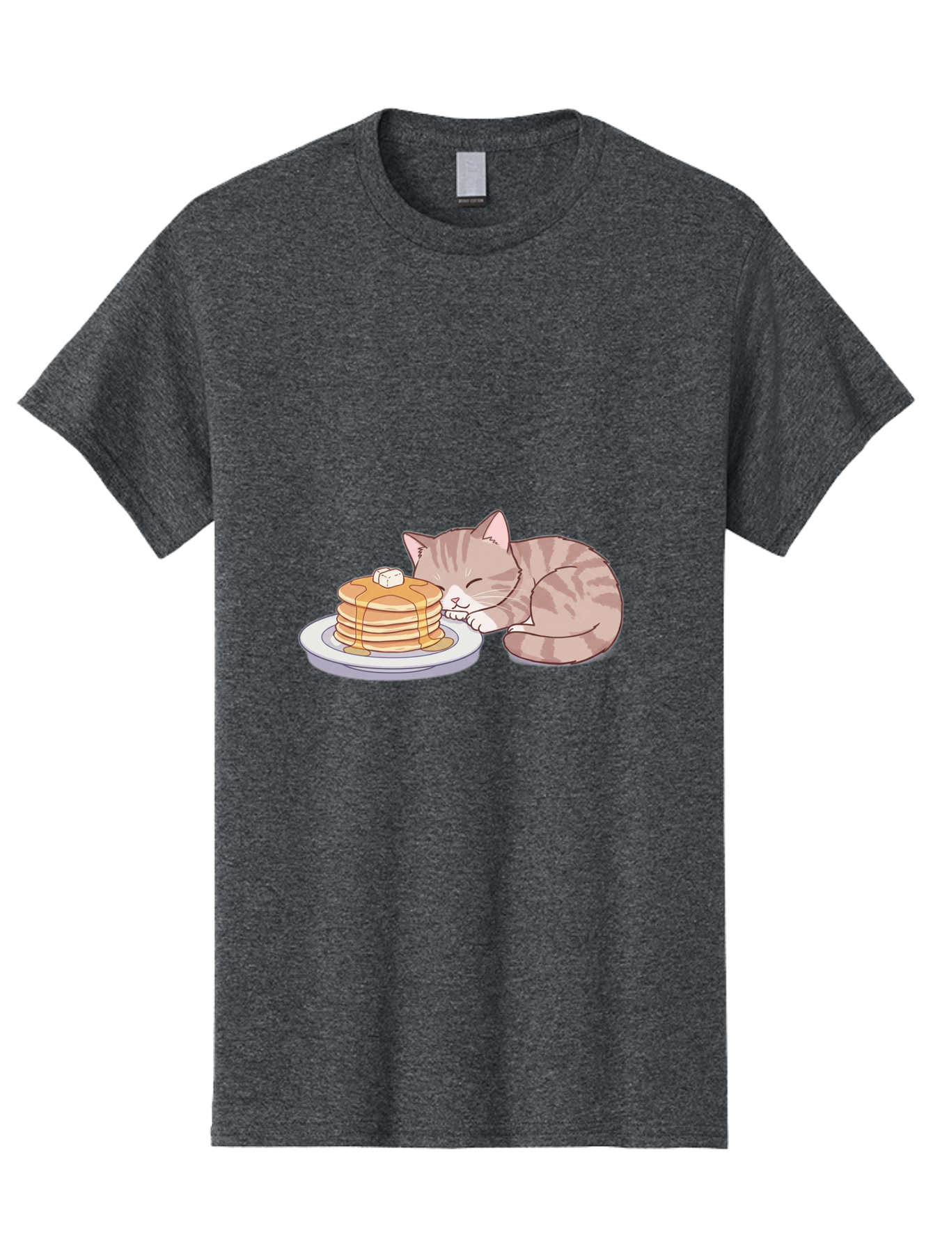 Cat-Sleeping-On-Pancakes Men'S Graphic Tee, 100% Cotton, Comfortable Casual Summer Wear, Machine Washable, Vintage Camera, Old Camera, Antique Camera, Black Camera, Classic Photography, Photography Equipment, Nostalgic Device, Film Camera, Bak222
