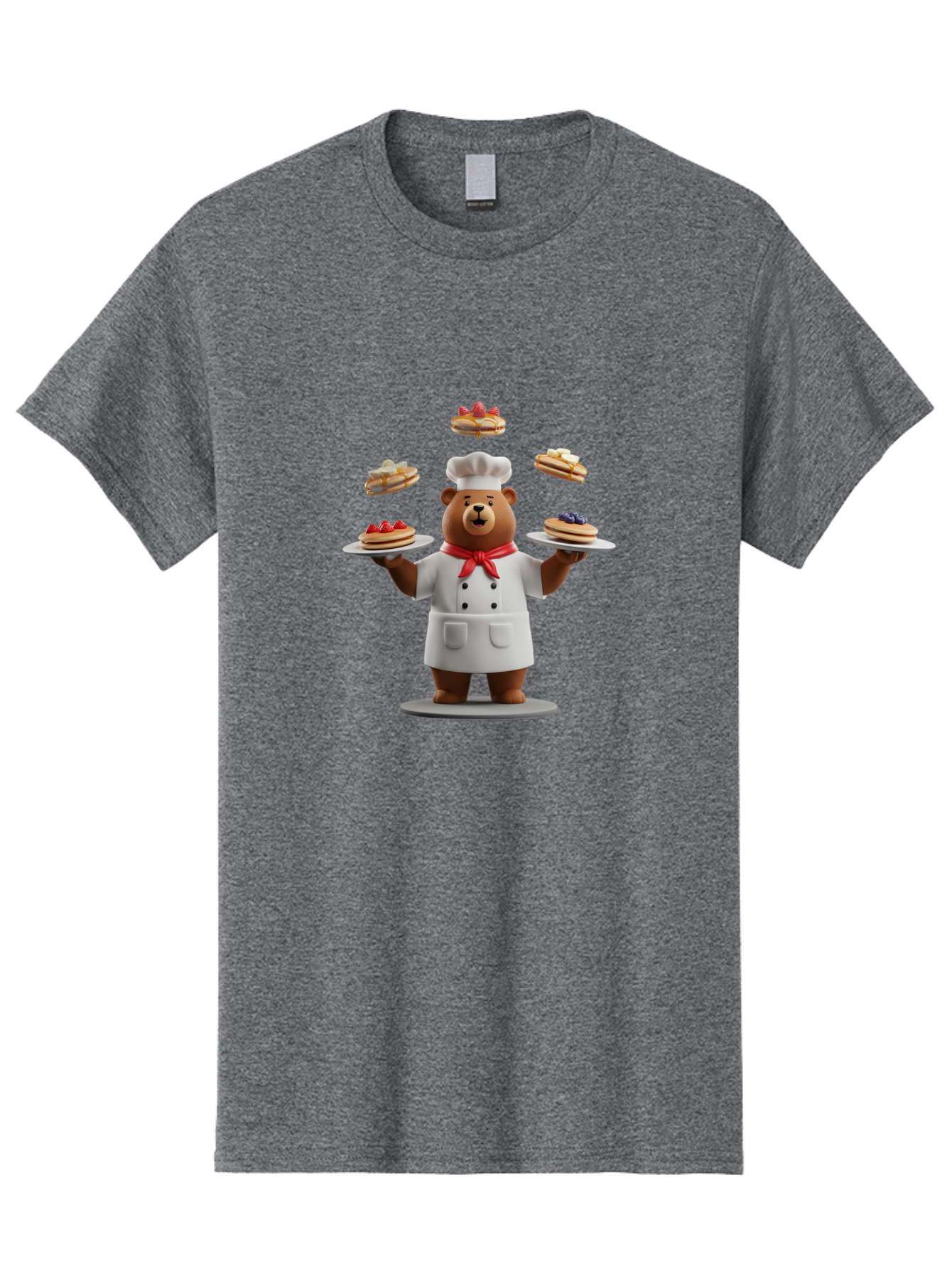 Chef-Bear-1 Men'S Graphic Tee, 100% Cotton, Comfortable Casual Summer Wear, Machine Washable, Vintage Camera, Old Camera, Antique Camera, Black Camera, Classic Photography, Photography Equipment, Nostalgic Device, Film Camera, Camera Art Bak230