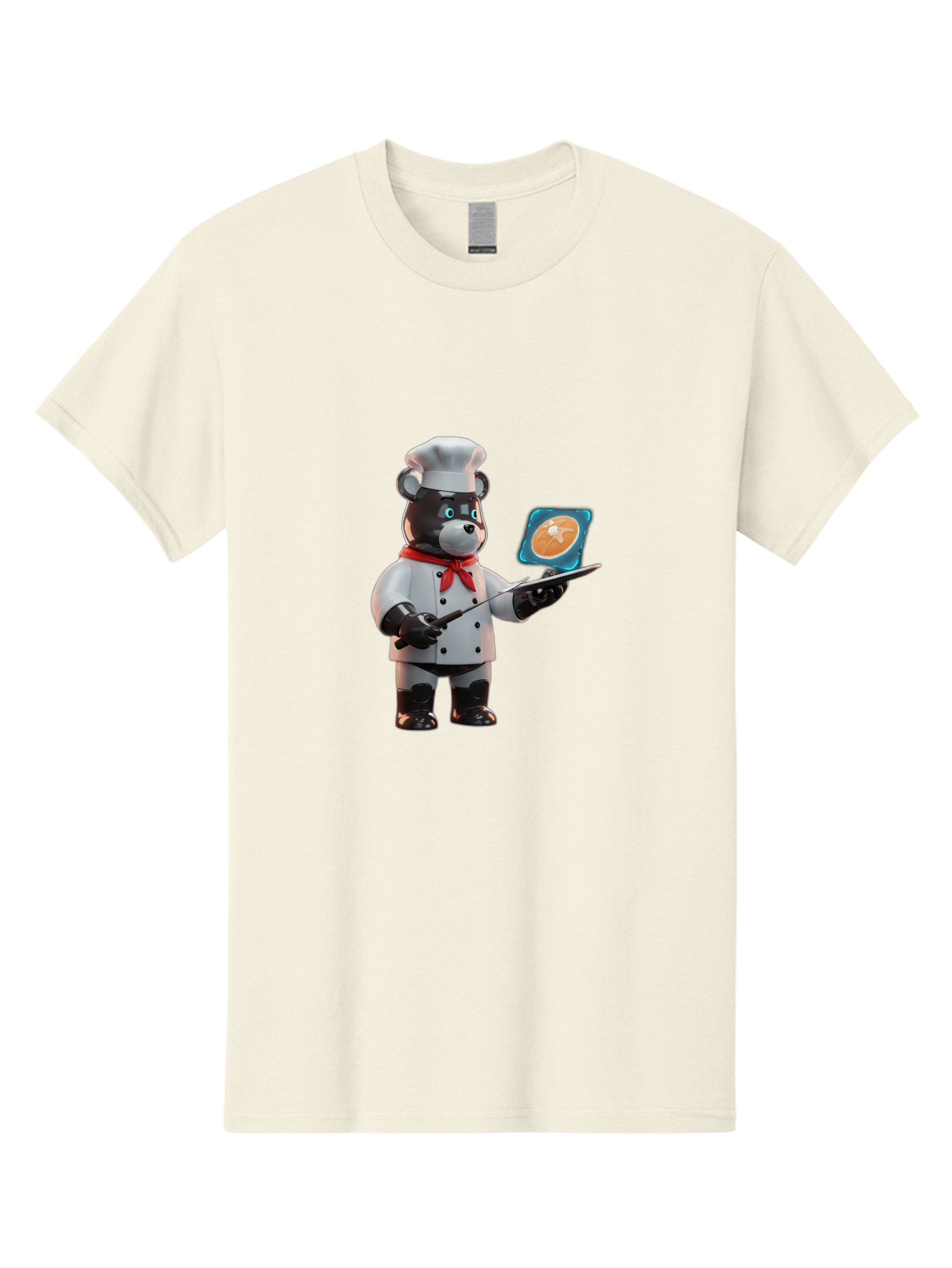 Chef-Bear-4 Men'S Graphic Tee, 100% Cotton, Comfortable Casual Summer Wear, Machine Washable, Vintage Camera, Old Camera, Antique Camera, Black Camera, Classic Photography, Photography Equipment, Nostalgic Device, Film Camera, Camera Art Bak233