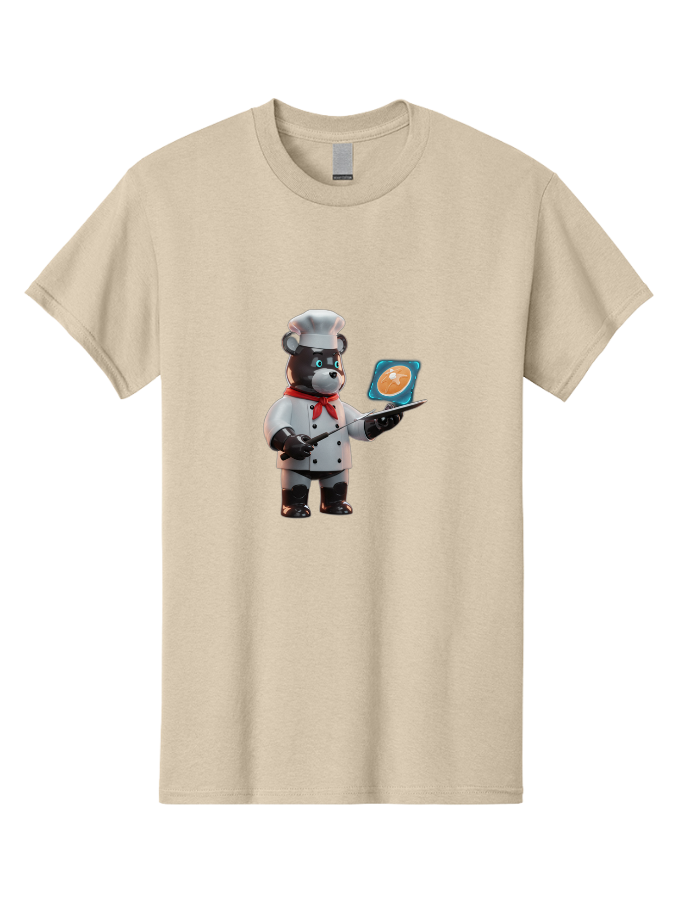 Chef-Bear-4 Men'S Graphic Tee, 100% Cotton, Comfortable Casual Summer Wear, Machine Washable, Vintage Camera, Old Camera, Antique Camera, Black Camera, Classic Photography, Photography Equipment, Nostalgic Device, Film Camera, Camera Art Bak233