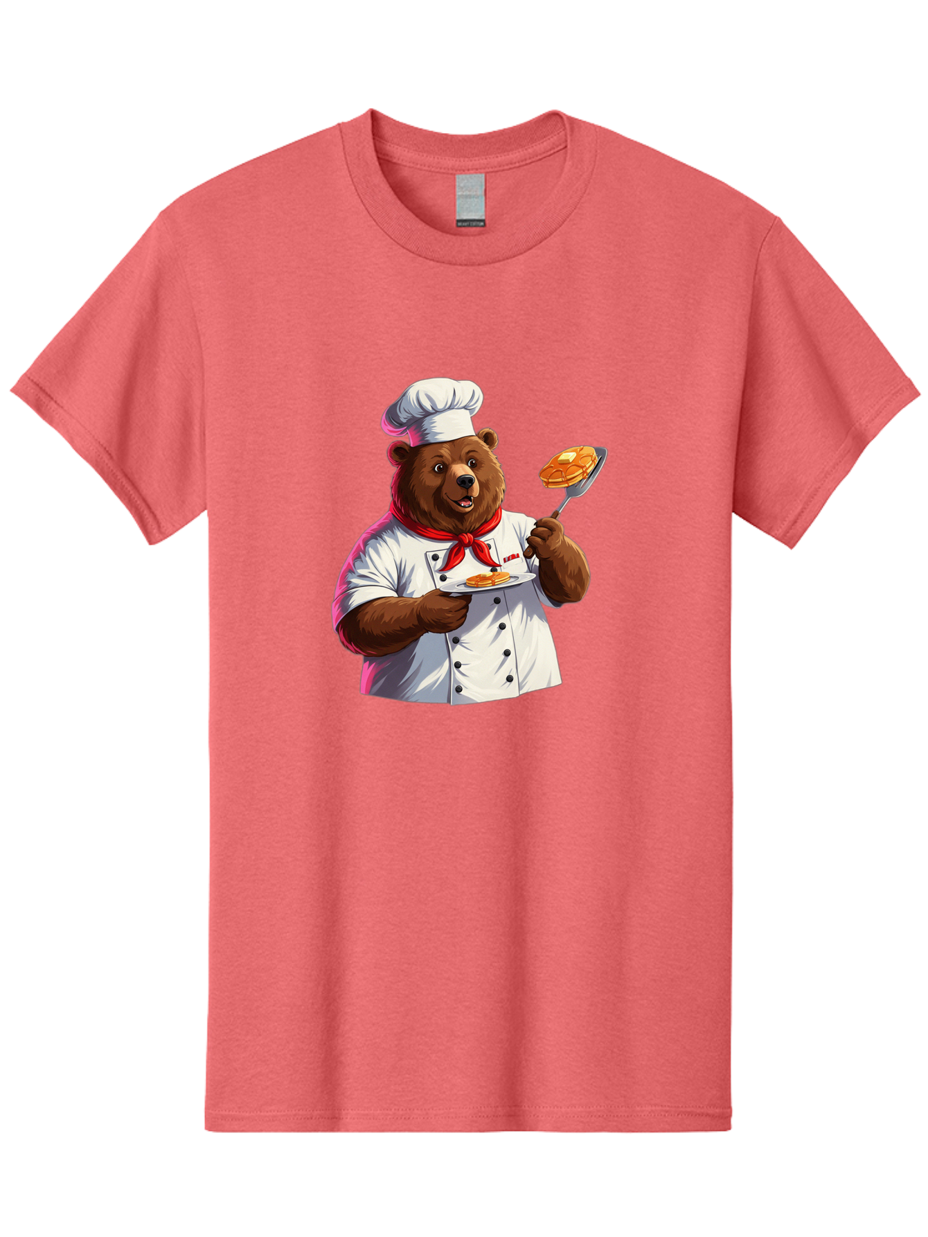 Chef-Bear-5 Men'S Graphic Tee, 100% Cotton, Comfortable Casual Summer Wear, Machine Washable, Vintage Camera, Old Camera, Antique Camera, Black Camera, Classic Photography, Photography Equipment, Nostalgic Device, Film Camera, Camera Art Bak234