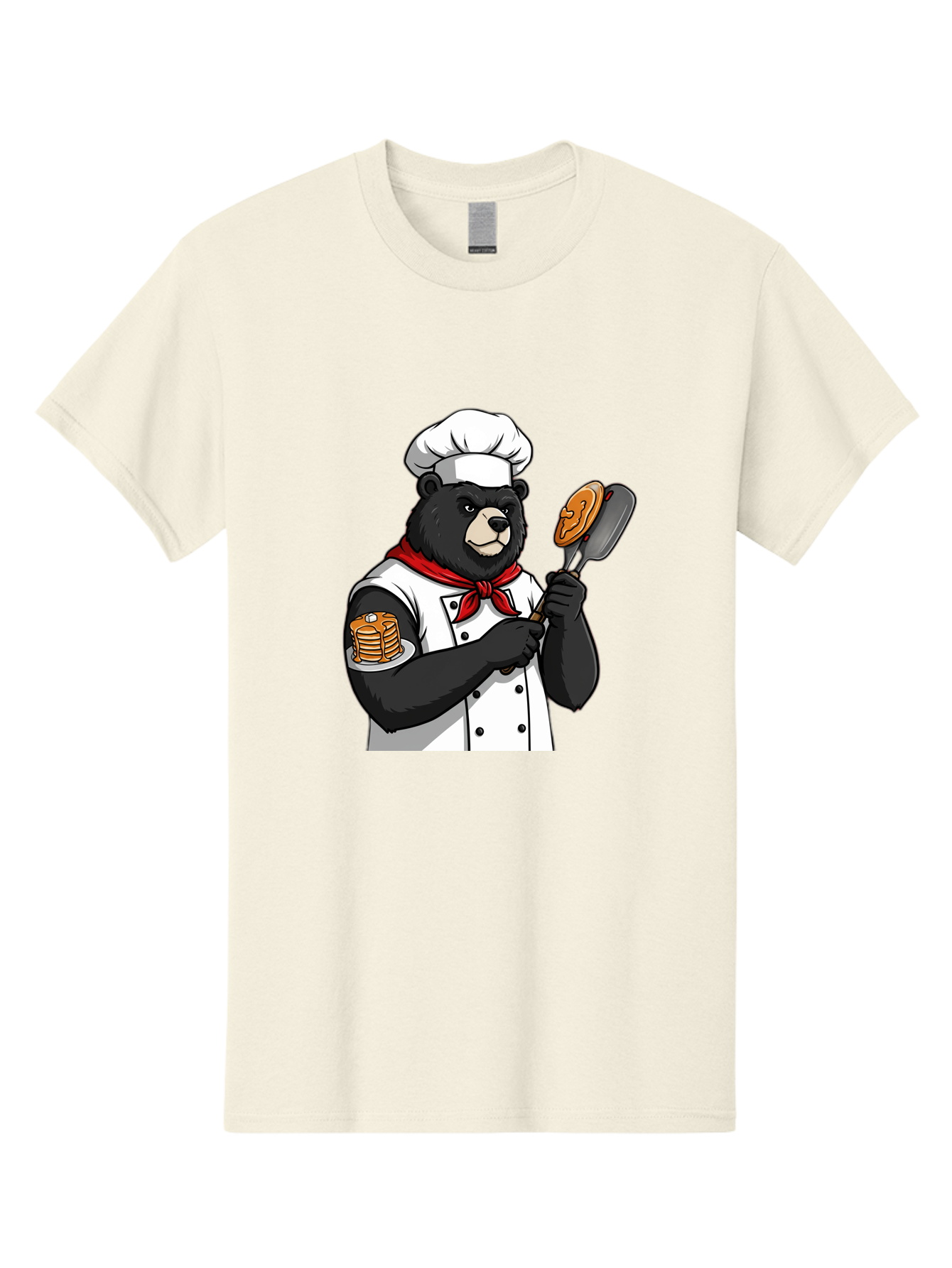 Chef-Bear-8 Men'S Graphic Tee, 100% Cotton, Comfortable Casual Summer Wear, Machine Washable, Vintage Camera, Old Camera, Antique Camera, Black Camera, Classic Photography, Photography Equipment, Nostalgic Device, Film Camera, Camera Art Bak237