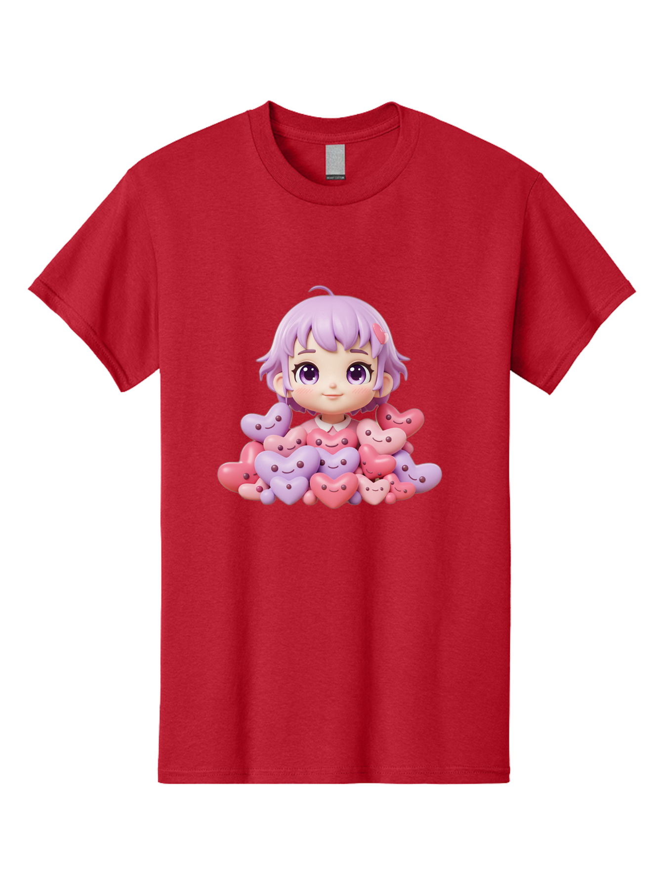 Chibi-Girl-With-Hearts Men'S Graphic Tee, 100% Cotton, Comfortable Casual Summer Wear, Machine Washable, Vintage Camera, Old Camera, Antique Camera, Black Camera, Classic Photography, Photography Equipment, Nostalgic Device, Film Camera, Bak241