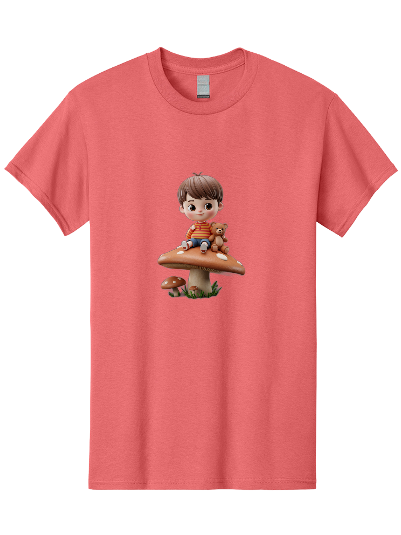 Child-Sitting-On-Mushroom Men'S Graphic Tee, 100% Cotton, Comfortable Casual Summer Wear, Machine Washable, Vintage Camera, Old Camera, Antique Camera, Black Camera, Classic Photography, Photography Equipment, Nostalgic Device, Film Camera, Bak245