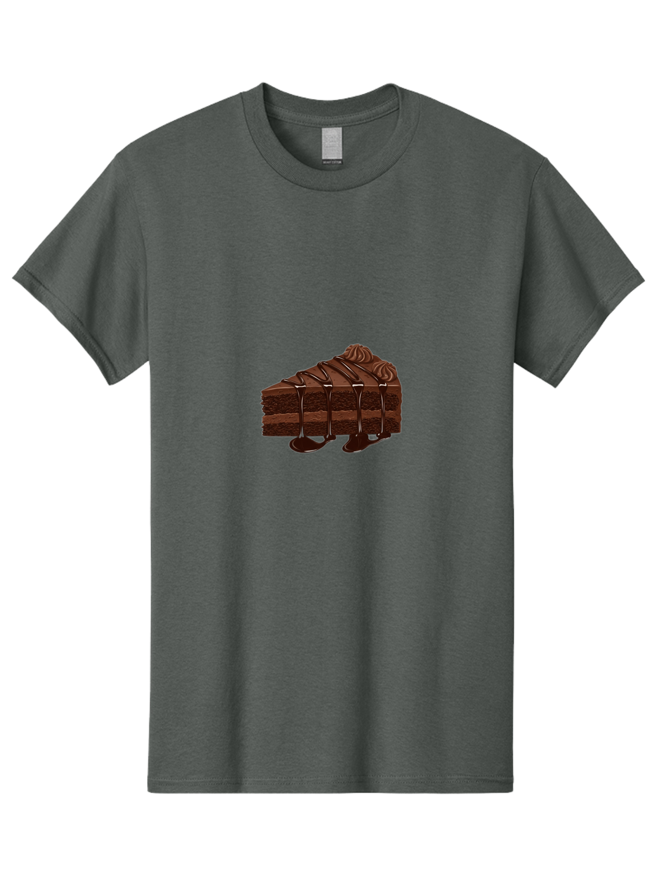 Chocolate-Cake-1 Men'S Graphic Tee, 100% Cotton, Comfortable Casual Summer Wear, Machine Washable, Vintage Camera, Old Camera, Antique Camera, Black Camera, Classic Photography, Photography Equipment, Nostalgic Device, Film Camera, Camera Art Bak248