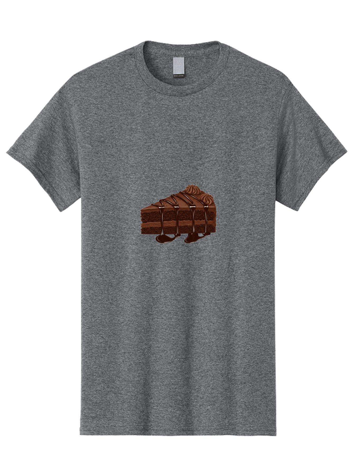 Chocolate-Cake-1 Men'S Graphic Tee, 100% Cotton, Comfortable Casual Summer Wear, Machine Washable, Vintage Camera, Old Camera, Antique Camera, Black Camera, Classic Photography, Photography Equipment, Nostalgic Device, Film Camera, Camera Art Bak248