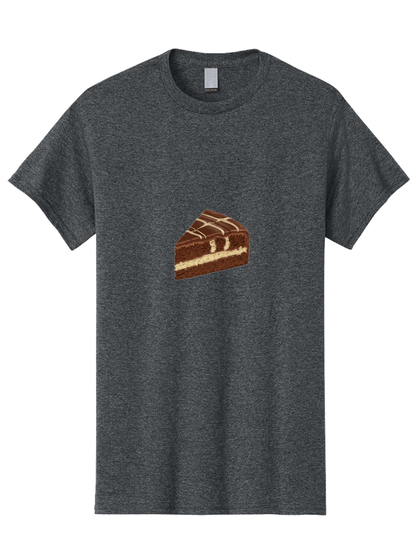 Chocolate-Cake-2 Men'S Graphic Tee, 100% Cotton, Comfortable Casual Summer Wear, Machine Washable, Vintage Camera, Old Camera, Antique Camera, Black Camera, Classic Photography, Photography Equipment, Nostalgic Device, Film Camera, Camera Art Bak249