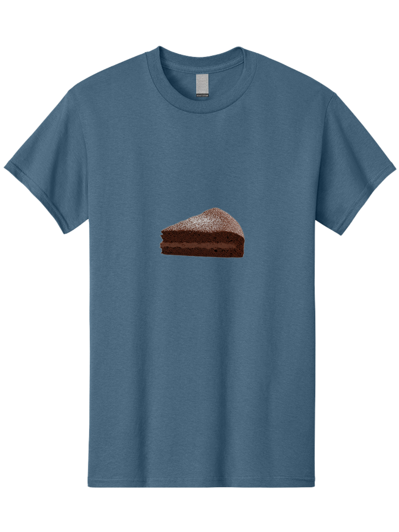 Chocolate-Cake-Slice-1 Men'S Graphic Tee, 100% Cotton, Comfortable Casual Summer Wear, Machine Washable, Vintage Camera, Old Camera, Antique Camera, Black Camera, Classic Photography, Photography Equipment, Nostalgic Device, Film Camera, Bak251