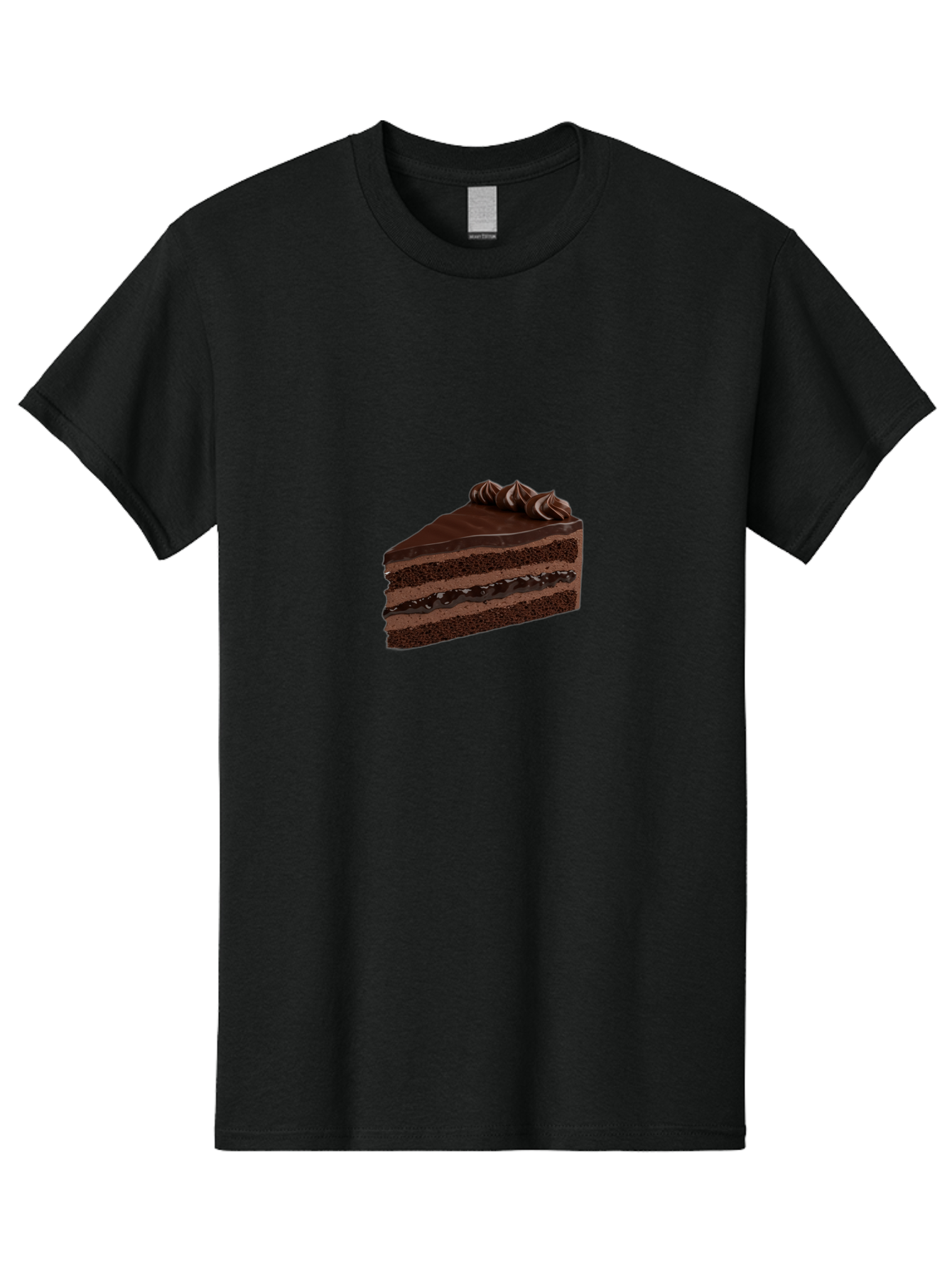 Chocolate-Cake-Slice Men'S Graphic Tee, 100% Cotton, Comfortable Casual Summer Wear, Machine Washable, Vintage Camera, Old Camera, Antique Camera, Black Camera, Classic Photography, Photography Equipment, Nostalgic Device, Film Camera, Bak252