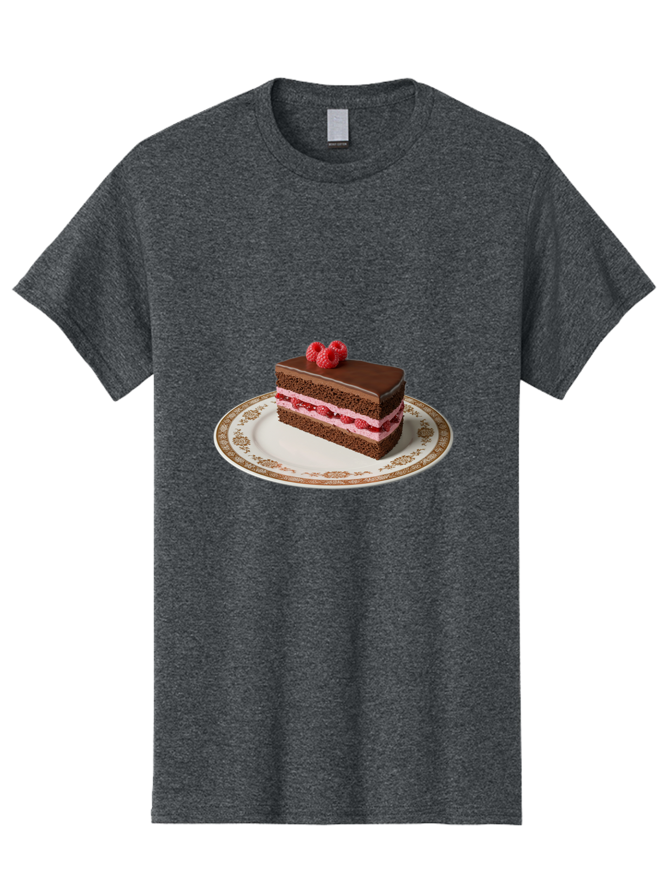 Chocolate-Cake Men'S Graphic Tee, 100% Cotton, Comfortable Casual Summer Wear, Machine Washable, Vintage Camera, Old Camera, Antique Camera, Black Camera, Classic Photography, Photography Equipment, Nostalgic Device, Film Camera, Camera Art Bak253