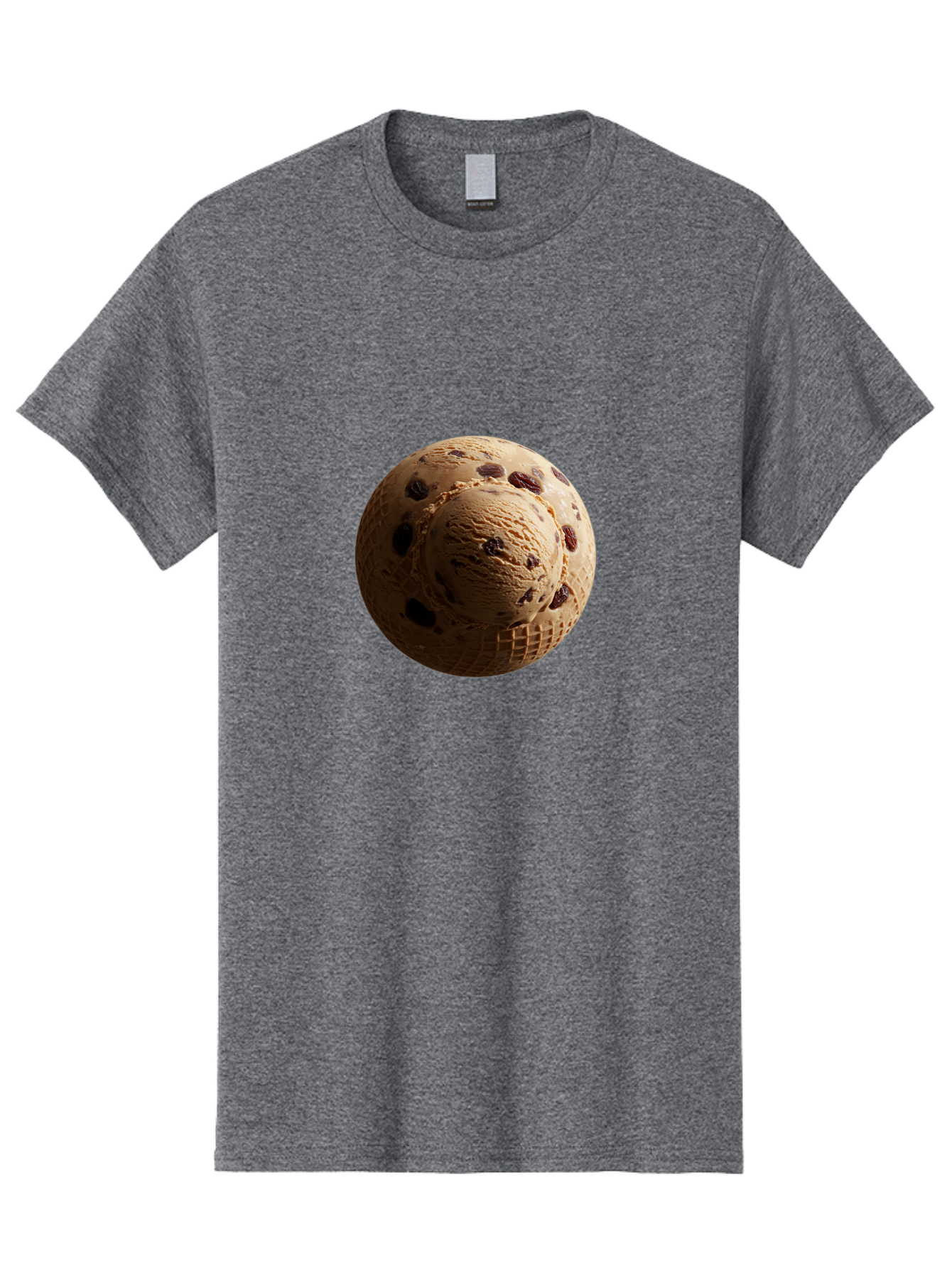 Chocolate-Chip-Ice-Cream-Scoop Men'S Graphic Tee, 100% Cotton, Comfortable Casual Summer Wear, Machine Washable, Vintage Camera, Old Camera, Antique Camera, Black Camera, Classic Photography, Photography Equipment, Nostalgic Device, Bak254