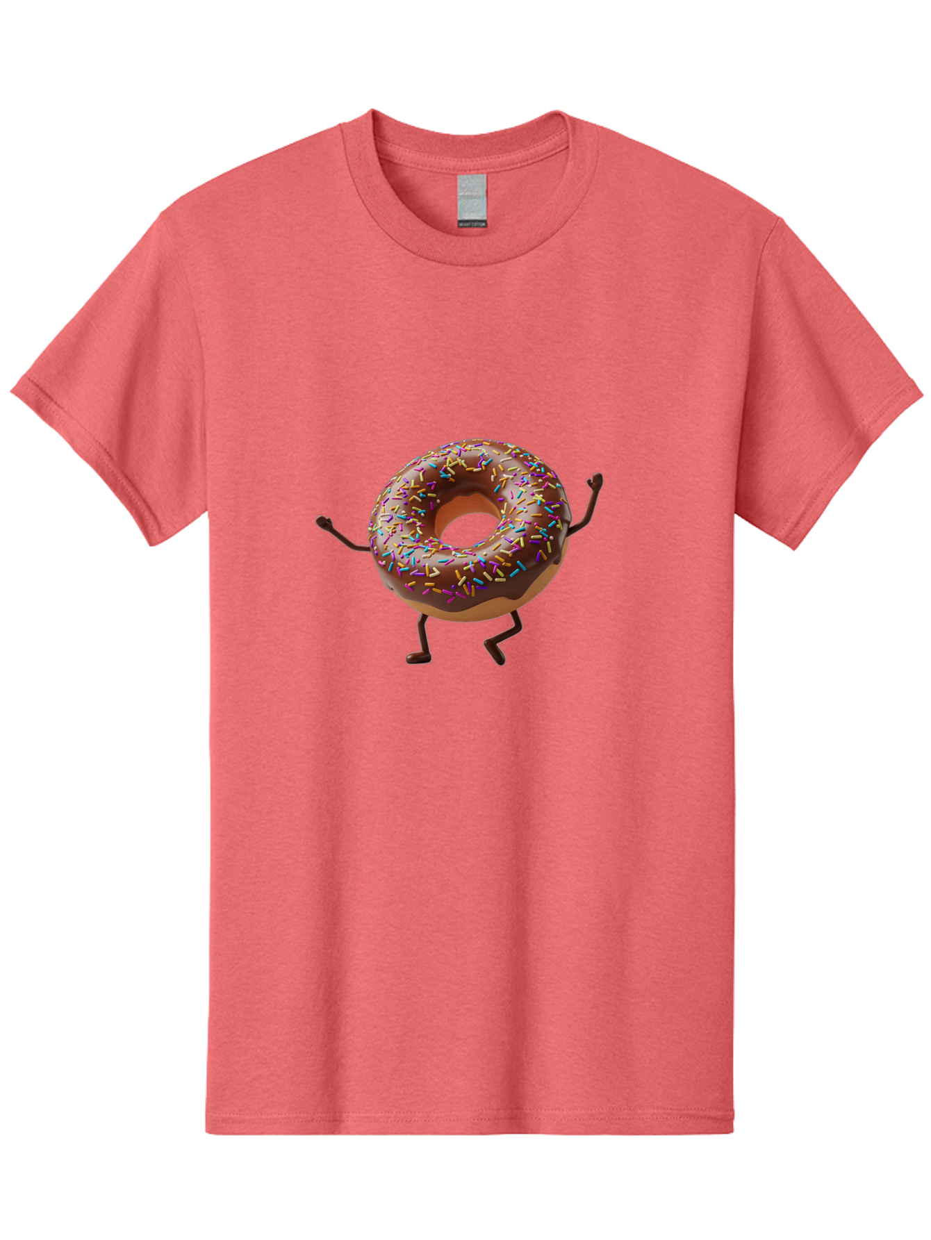 Chocolate-Donut Men'S Graphic Tee, 100% Cotton, Comfortable Casual Summer Wear, Machine Washable, Vintage Camera, Old Camera, Antique Camera, Black Camera, Classic Photography, Photography Equipment, Nostalgic Device, Film Camera, Camera Art Bak255