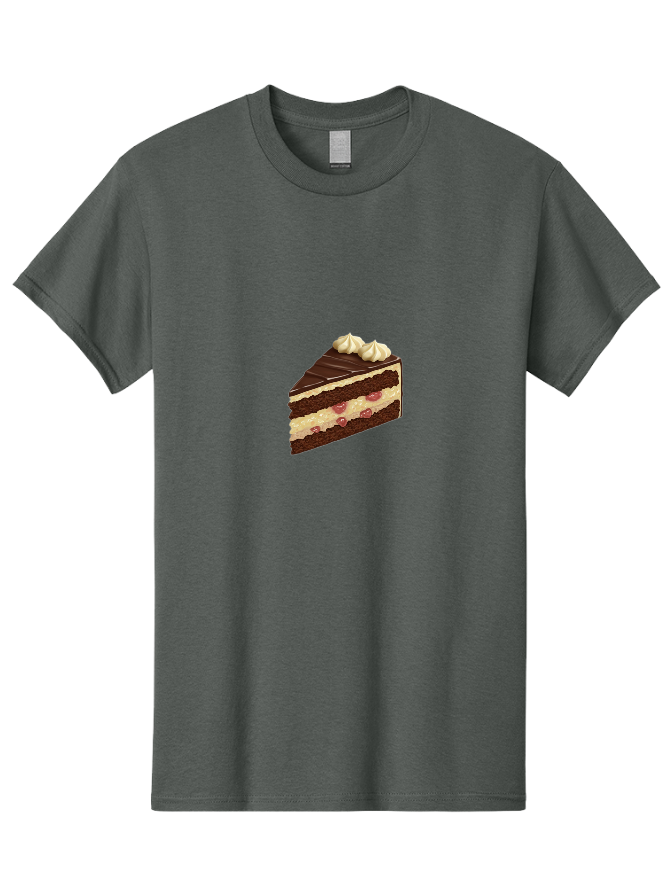 Chocolate-Layer-Cake-2 Men'S Graphic Tee, 100% Cotton, Comfortable Casual Summer Wear, Machine Washable, Vintage Camera, Old Camera, Antique Camera, Black Camera, Classic Photography, Photography Equipment, Nostalgic Device, Film Camera, Bak257