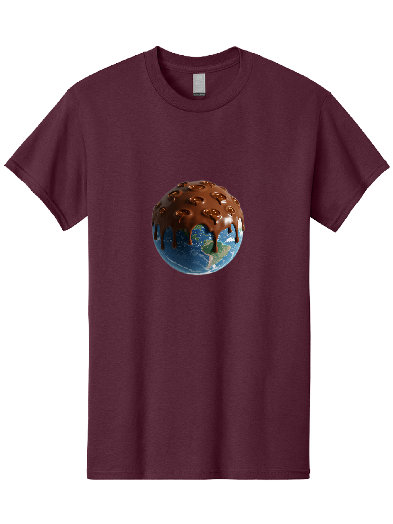 Chocolate-Planet-Earth Men'S Graphic Tee, 100% Cotton, Comfortable Casual Summer Wear, Machine Washable, Vintage Camera, Old Camera, Antique Camera, Black Camera, Classic Photography, Photography Equipment, Nostalgic Device, Film Camera, Bak259