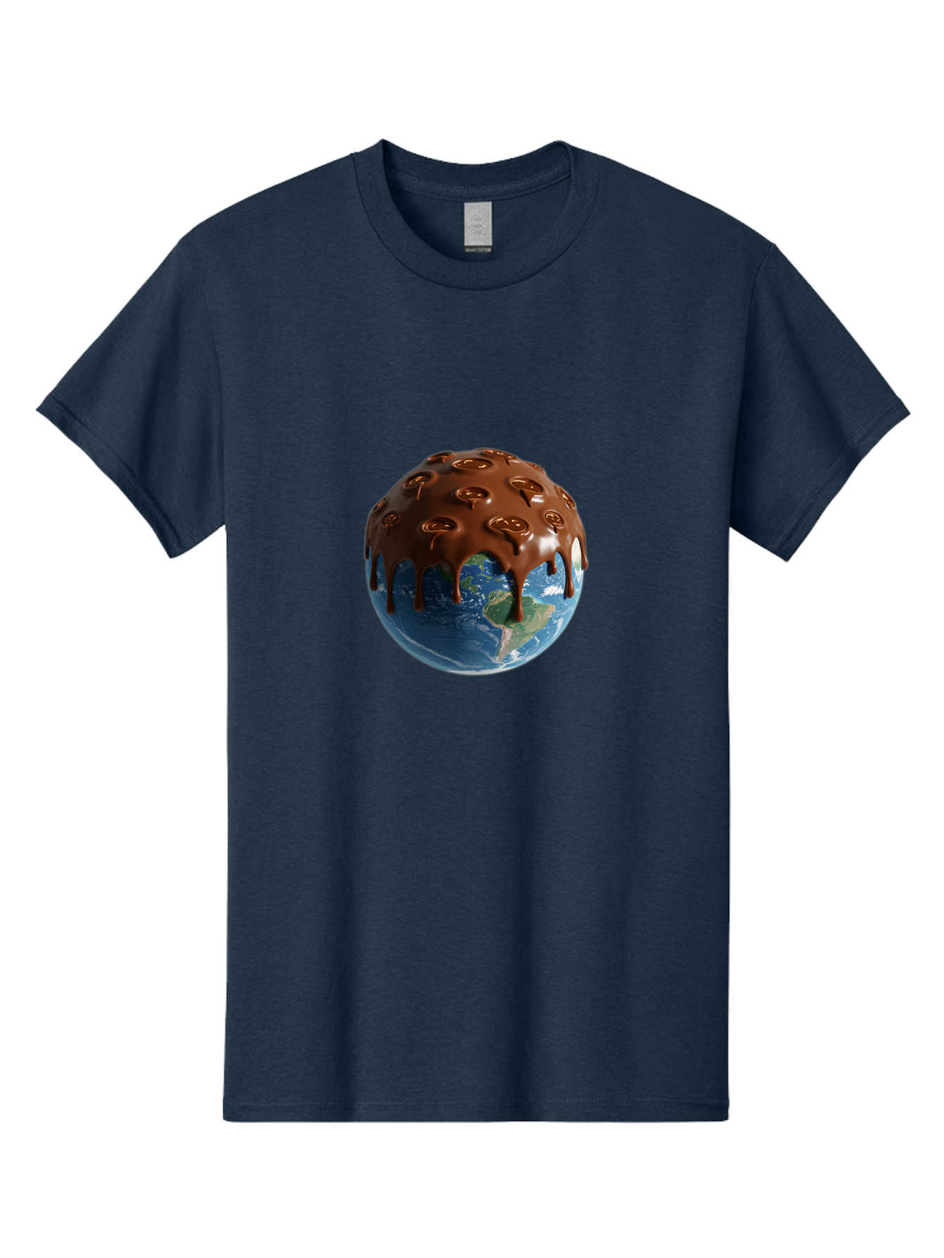 Chocolate-Planet-Earth Men'S Graphic Tee, 100% Cotton, Comfortable Casual Summer Wear, Machine Washable, Vintage Camera, Old Camera, Antique Camera, Black Camera, Classic Photography, Photography Equipment, Nostalgic Device, Film Camera, Bak259