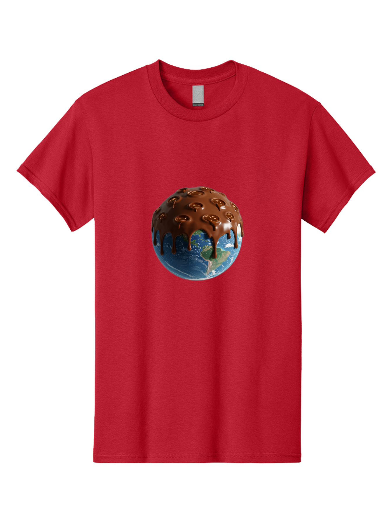 Chocolate-Planet-Earth Men'S Graphic Tee, 100% Cotton, Comfortable Casual Summer Wear, Machine Washable, Vintage Camera, Old Camera, Antique Camera, Black Camera, Classic Photography, Photography Equipment, Nostalgic Device, Film Camera, Bak259