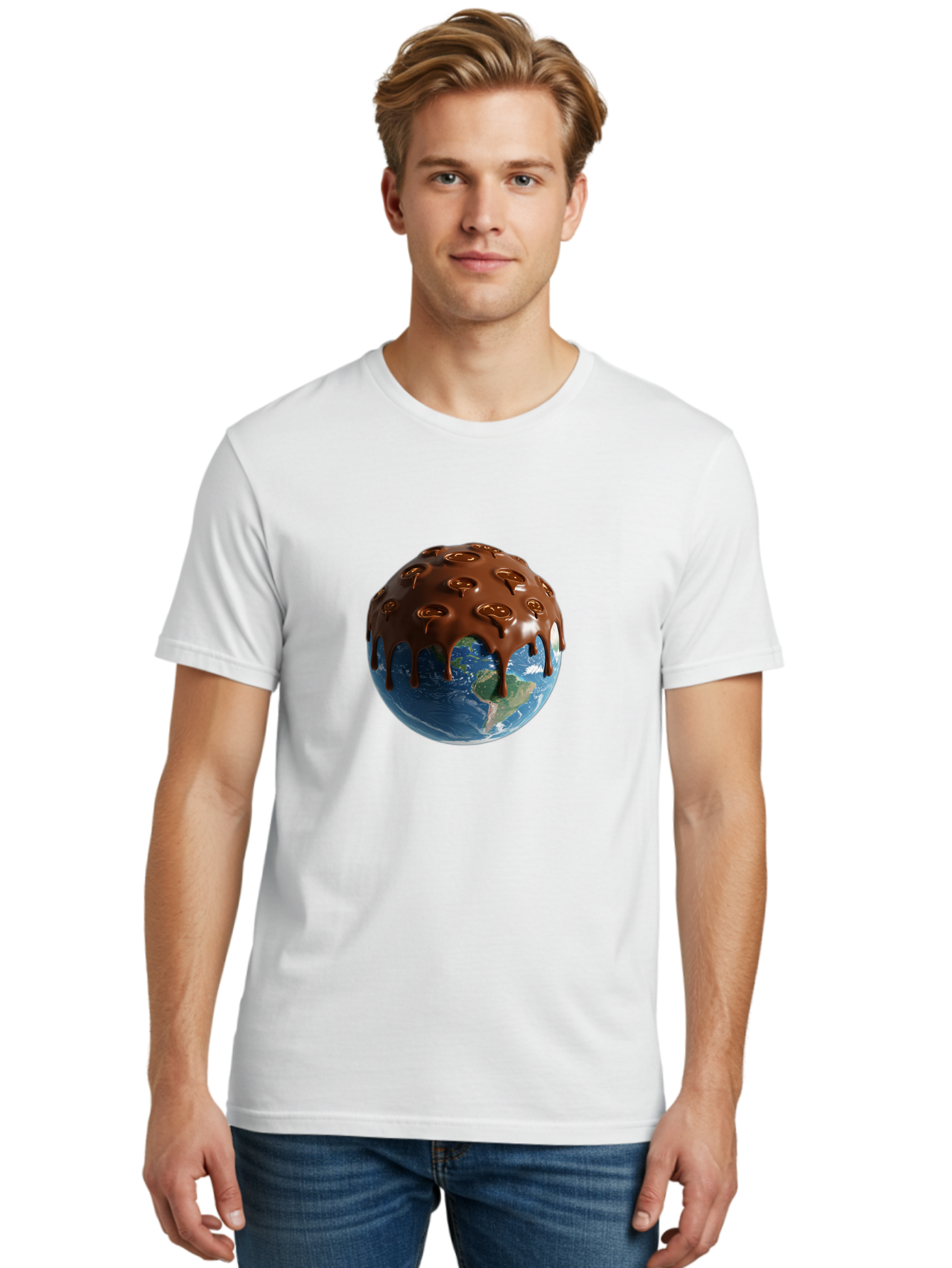 Chocolate-Planet-Earth Men'S Graphic Tee, 100% Cotton, Comfortable Casual Summer Wear, Machine Washable, Vintage Camera, Old Camera, Antique Camera, Black Camera, Classic Photography, Photography Equipment, Nostalgic Device, Film Camera, Bak259