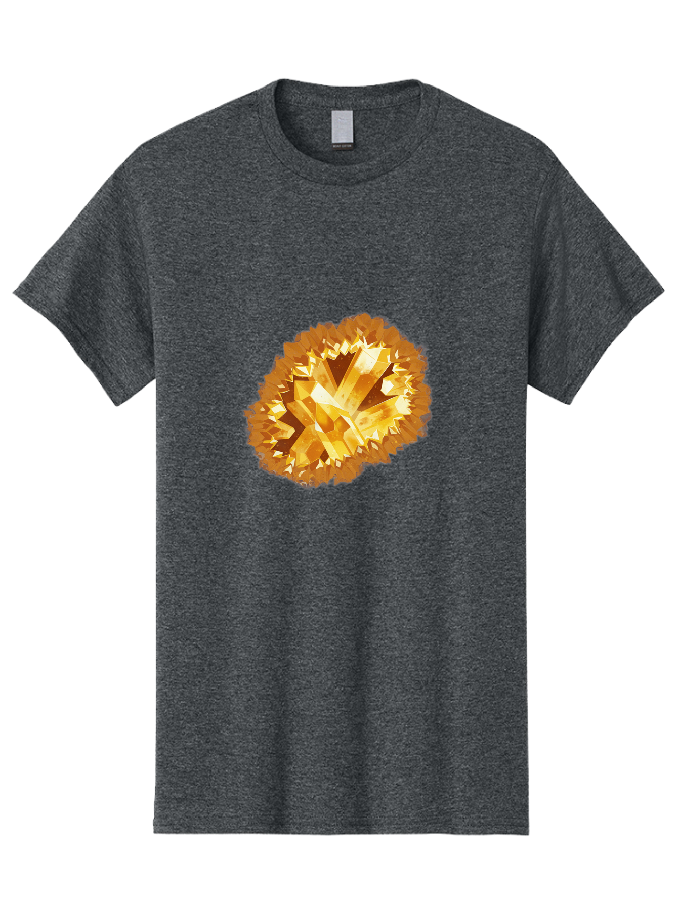 Citrine-Cluster Men'S Graphic Tee, 100% Cotton, Comfortable Casual Summer Wear, Machine Washable, Vintage Camera, Old Camera, Antique Camera, Black Camera, Classic Photography, Photography Equipment, Nostalgic Device, Film Camera, Camera Art Bak260