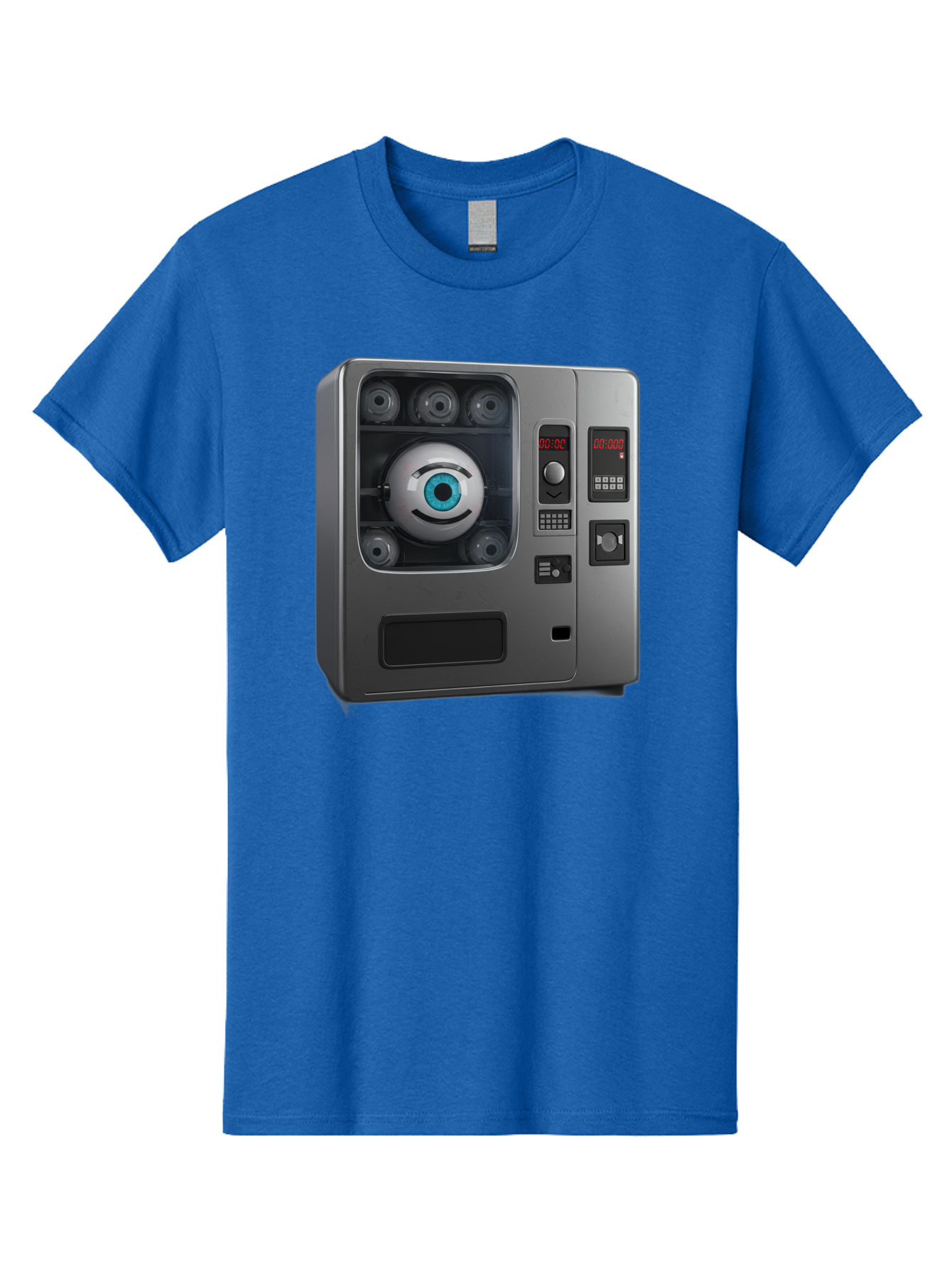 Claptrap Men'S Graphic Tee, 100% Cotton, Comfortable Casual Summer Wear, Machine Washable, Vintage Camera, Old Camera, Antique Camera, Black Camera, Classic Photography, Photography Equipment, Nostalgic Device, Film Camera, Camera Art Bak261