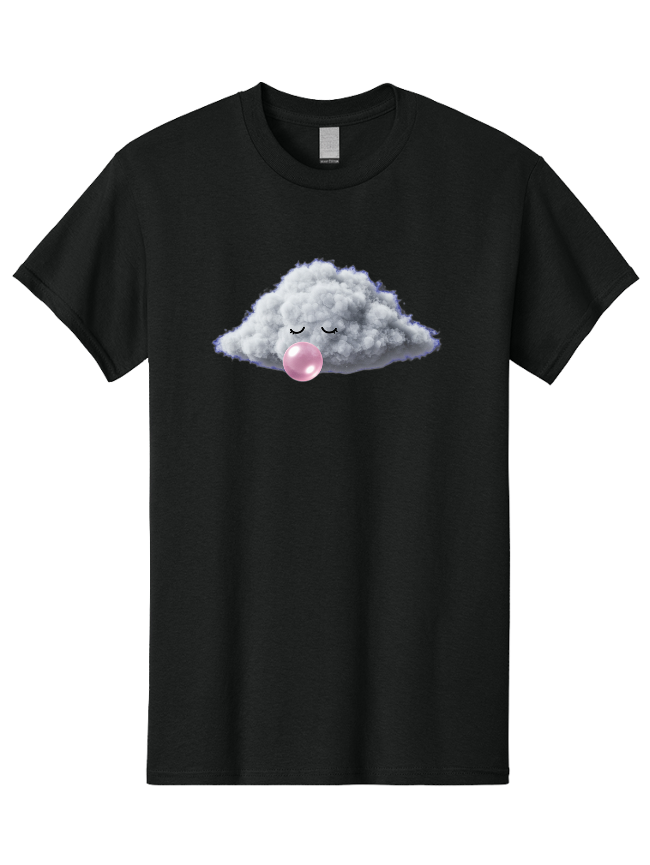 Cloud-Blowing-Bubble-1 Men'S Graphic Tee, 100% Cotton, Comfortable Casual Summer Wear, Machine Washable, Vintage Camera, Old Camera, Antique Camera, Black Camera, Classic Photography, Photography Equipment, Nostalgic Device, Film Camera, Bak264