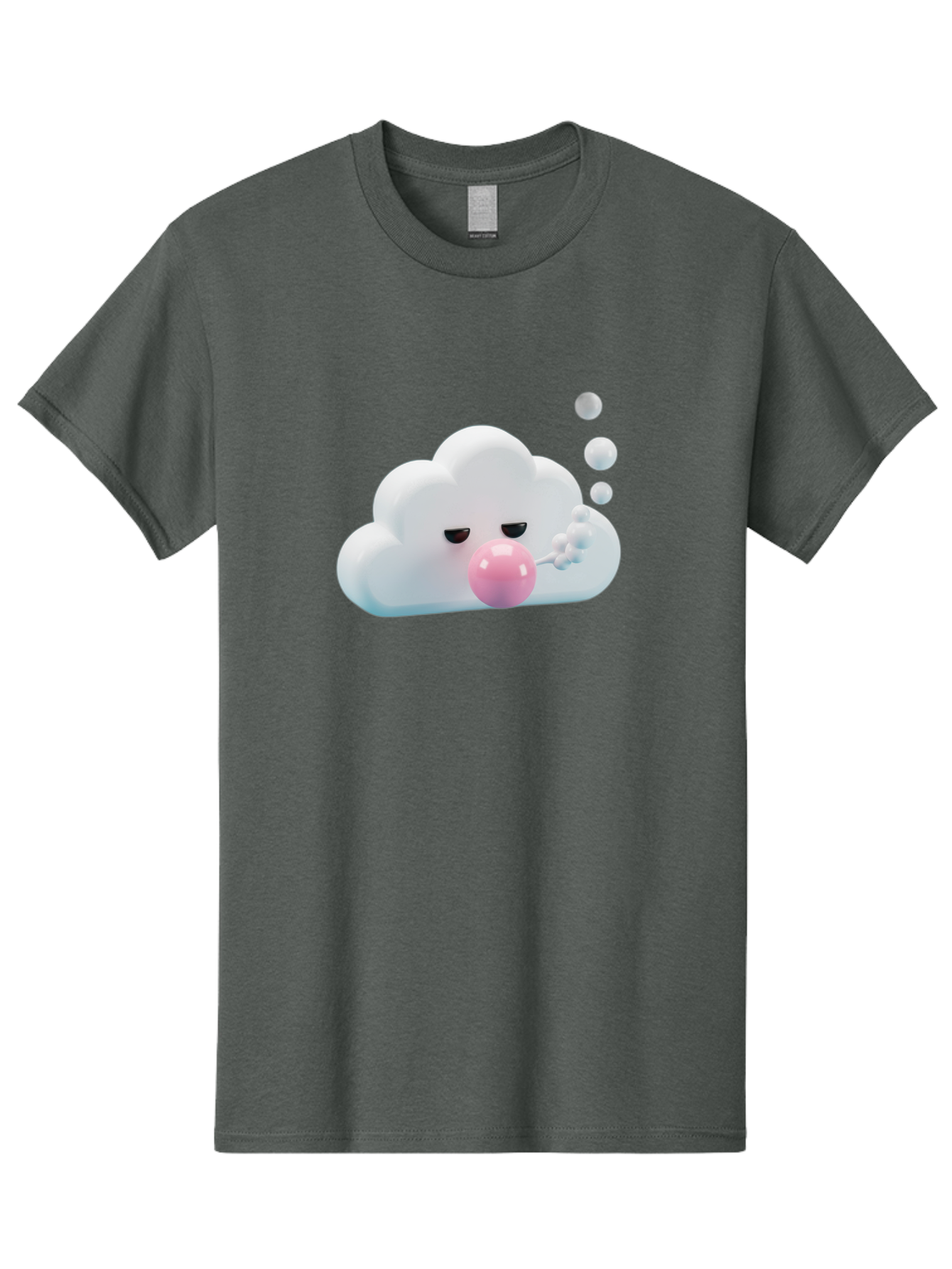 Cloud-Blowing-Bubbles Men'S Graphic Tee, 100% Cotton, Comfortable Casual Summer Wear, Machine Washable, Vintage Camera, Old Camera, Antique Camera, Black Camera, Classic Photography, Photography Equipment, Nostalgic Device, Film Camera, Bak266