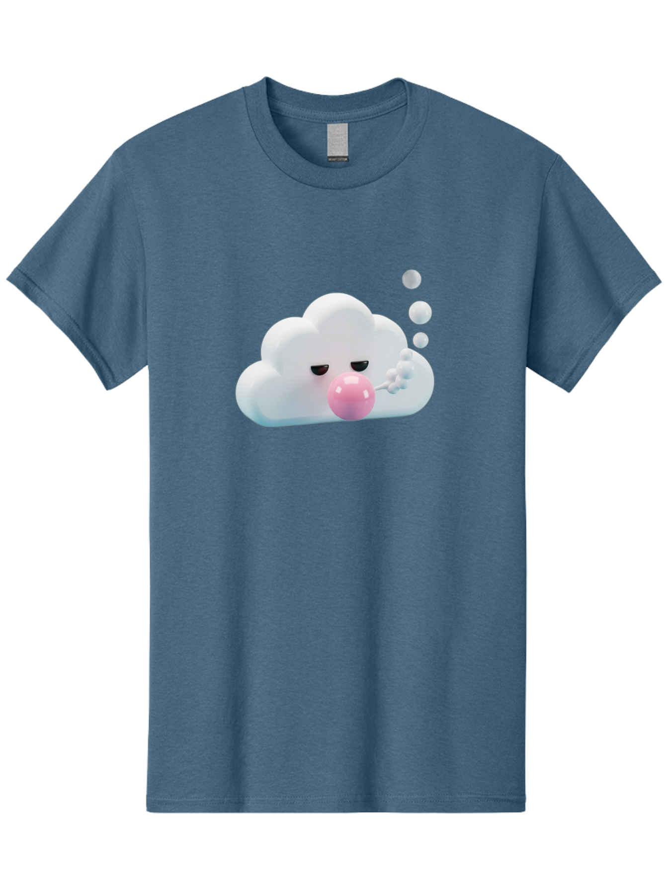 Cloud-Blowing-Bubbles Men'S Graphic Tee, 100% Cotton, Comfortable Casual Summer Wear, Machine Washable, Vintage Camera, Old Camera, Antique Camera, Black Camera, Classic Photography, Photography Equipment, Nostalgic Device, Film Camera, Bak266