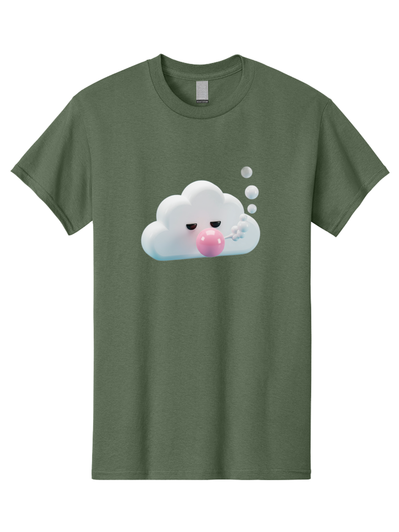 Cloud-Blowing-Bubbles Men'S Graphic Tee, 100% Cotton, Comfortable Casual Summer Wear, Machine Washable, Vintage Camera, Old Camera, Antique Camera, Black Camera, Classic Photography, Photography Equipment, Nostalgic Device, Film Camera, Bak266