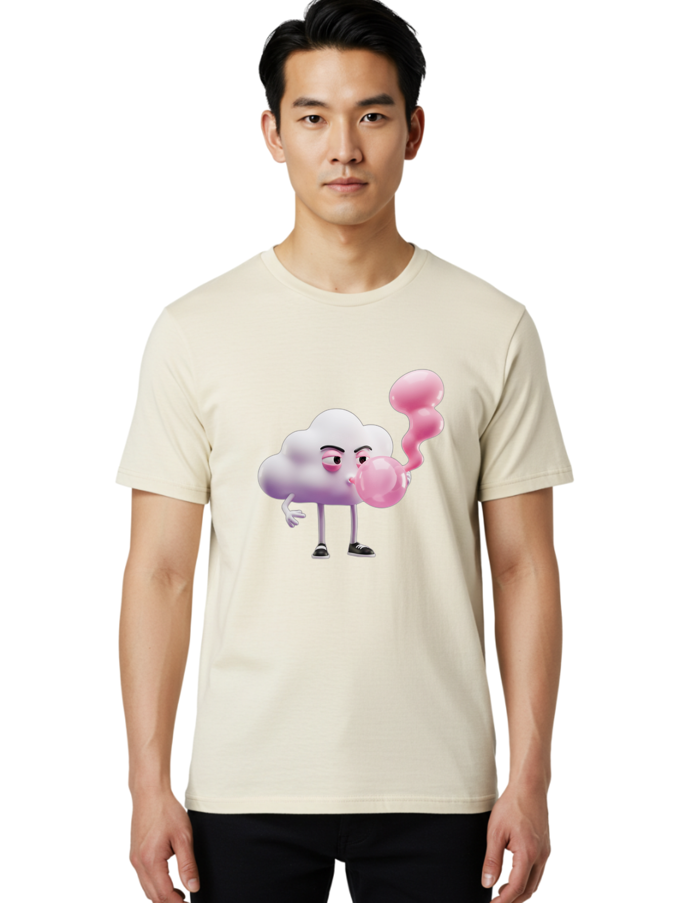 Cloud-Character Men'S Graphic Tee, 100% Cotton, Comfortable Casual Summer Wear, Machine Washable, Vintage Camera, Old Camera, Antique Camera, Black Camera, Classic Photography, Photography Equipment, Nostalgic Device, Film Camera, Camera Art Bak267