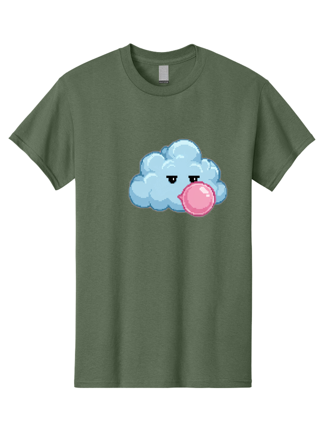 Cloud-Chewing-Pink-Gum Men'S Graphic Tee, 100% Cotton, Comfortable Casual Summer Wear, Machine Washable, Vintage Camera, Old Camera, Antique Camera, Black Camera, Classic Photography, Photography Equipment, Nostalgic Device, Film Camera, Bak268