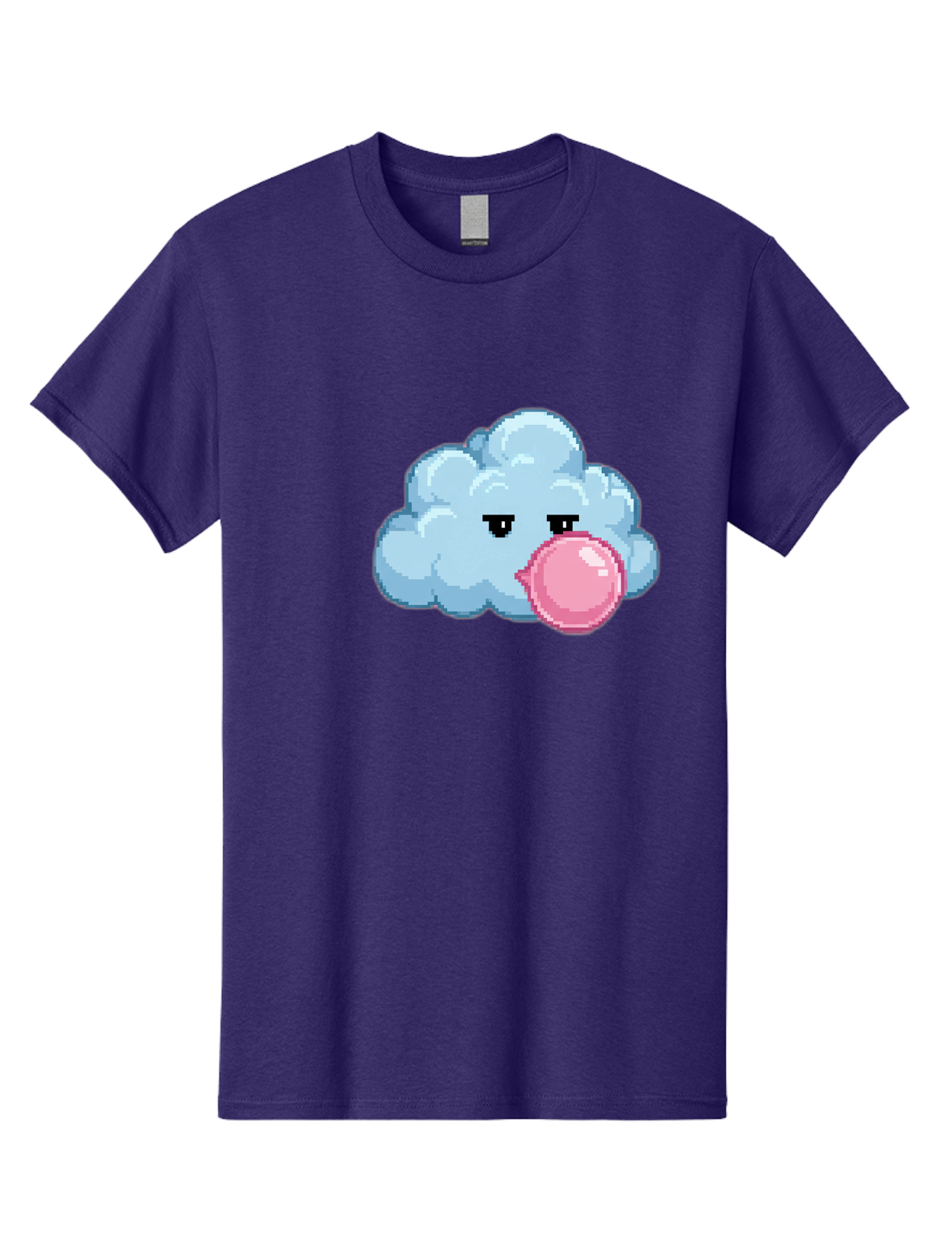 Cloud-Chewing-Pink-Gum Men'S Graphic Tee, 100% Cotton, Comfortable Casual Summer Wear, Machine Washable, Vintage Camera, Old Camera, Antique Camera, Black Camera, Classic Photography, Photography Equipment, Nostalgic Device, Film Camera, Bak268