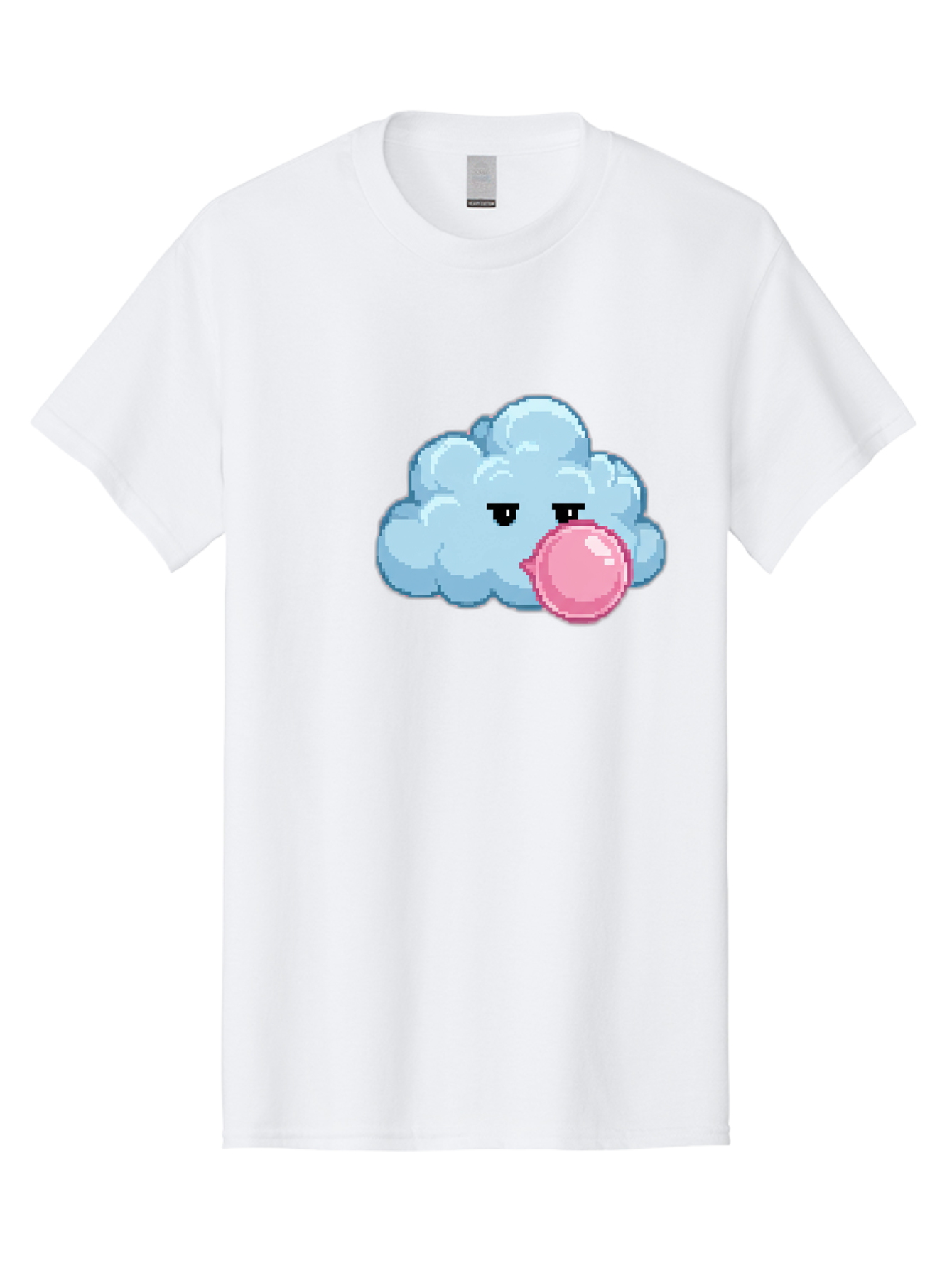 Cloud-Chewing-Pink-Gum Men'S Graphic Tee, 100% Cotton, Comfortable Casual Summer Wear, Machine Washable, Vintage Camera, Old Camera, Antique Camera, Black Camera, Classic Photography, Photography Equipment, Nostalgic Device, Film Camera, Bak268