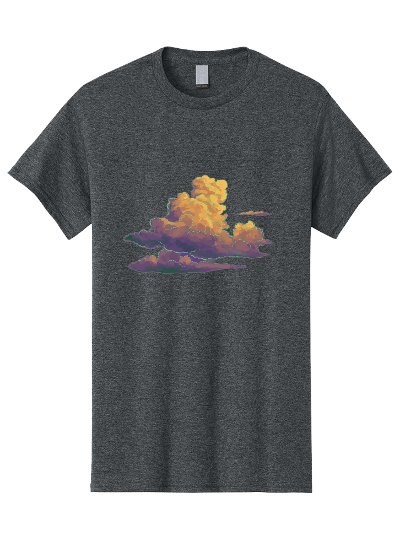 Cloud-Formation Men'S Graphic Tee, 100% Cotton, Comfortable Casual Summer Wear, Machine Washable, Vintage Camera, Old Camera, Antique Camera, Black Camera, Classic Photography, Photography Equipment, Nostalgic Device, Film Camera, Camera Art Bak269