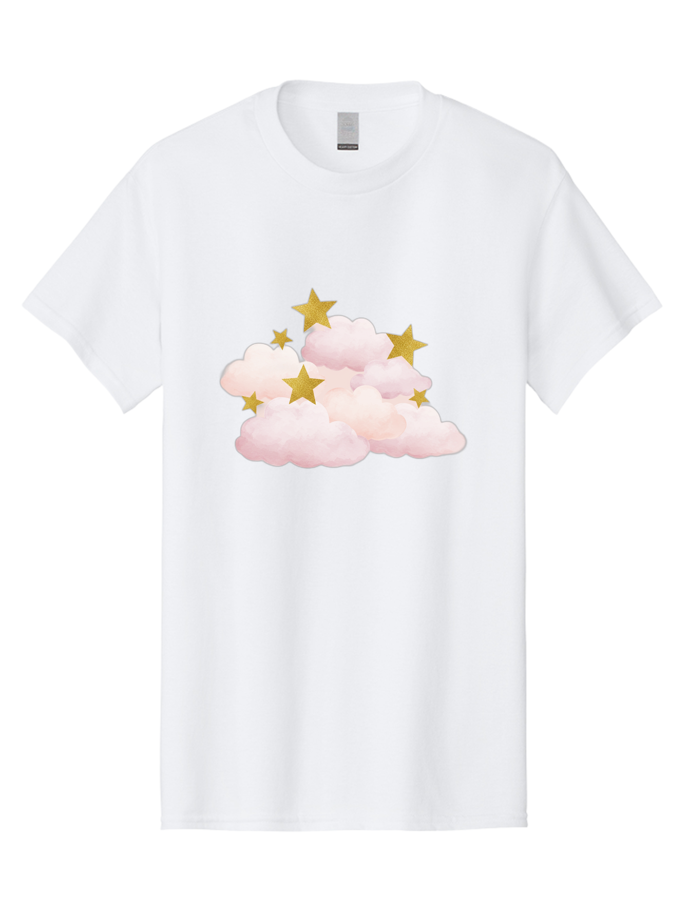 Clouds-With-Stars Men'S Graphic Tee, 100% Cotton, Comfortable Casual Summer Wear, Machine Washable, Vintage Camera, Old Camera, Antique Camera, Black Camera, Classic Photography, Photography Equipment, Nostalgic Device, Film Camera, Camera Art Bak271