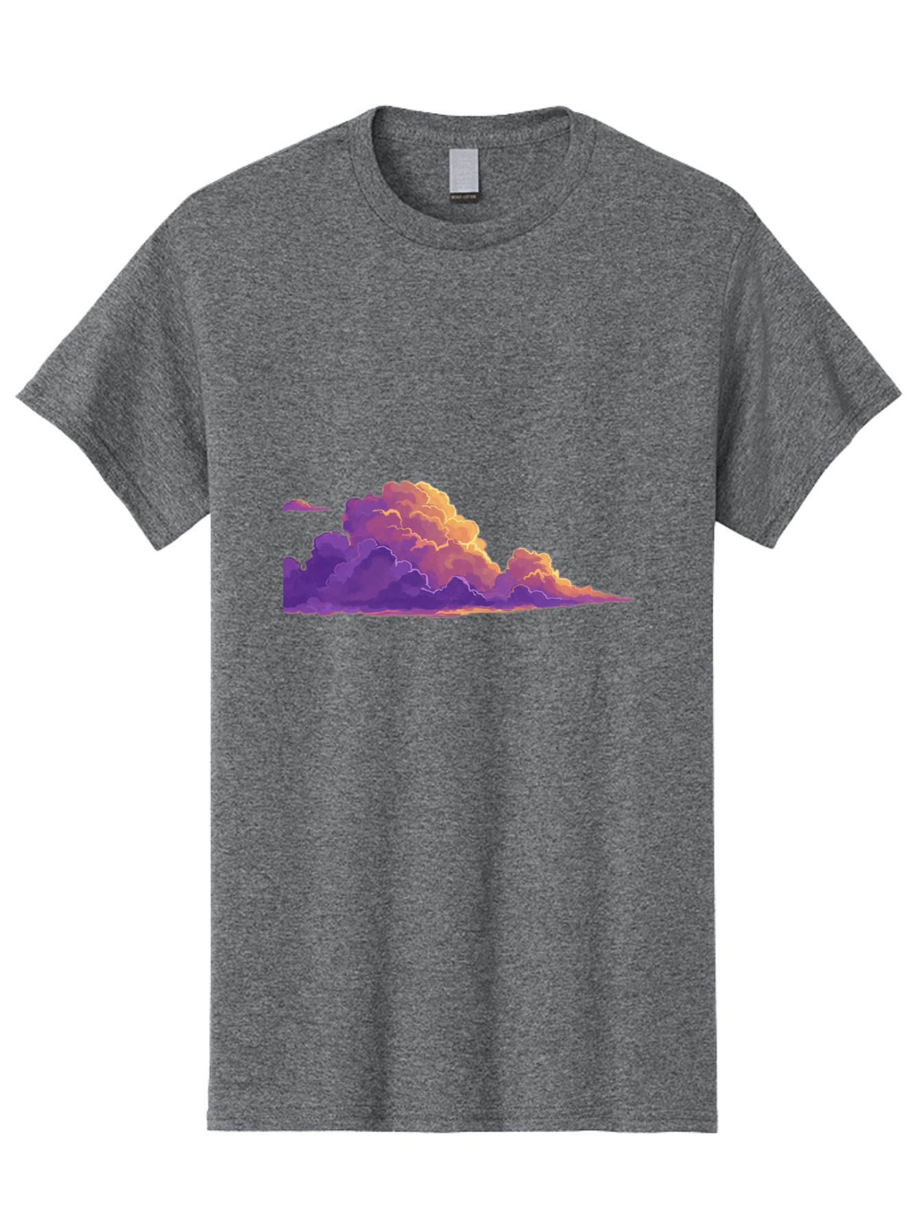 Clouds Men'S Graphic Tee, 100% Cotton, Comfortable Casual Summer Wear, Machine Washable, Vintage Camera, Old Camera, Antique Camera, Black Camera, Classic Photography, Photography Equipment, Nostalgic Device, Film Camera, Camera Art Bak272