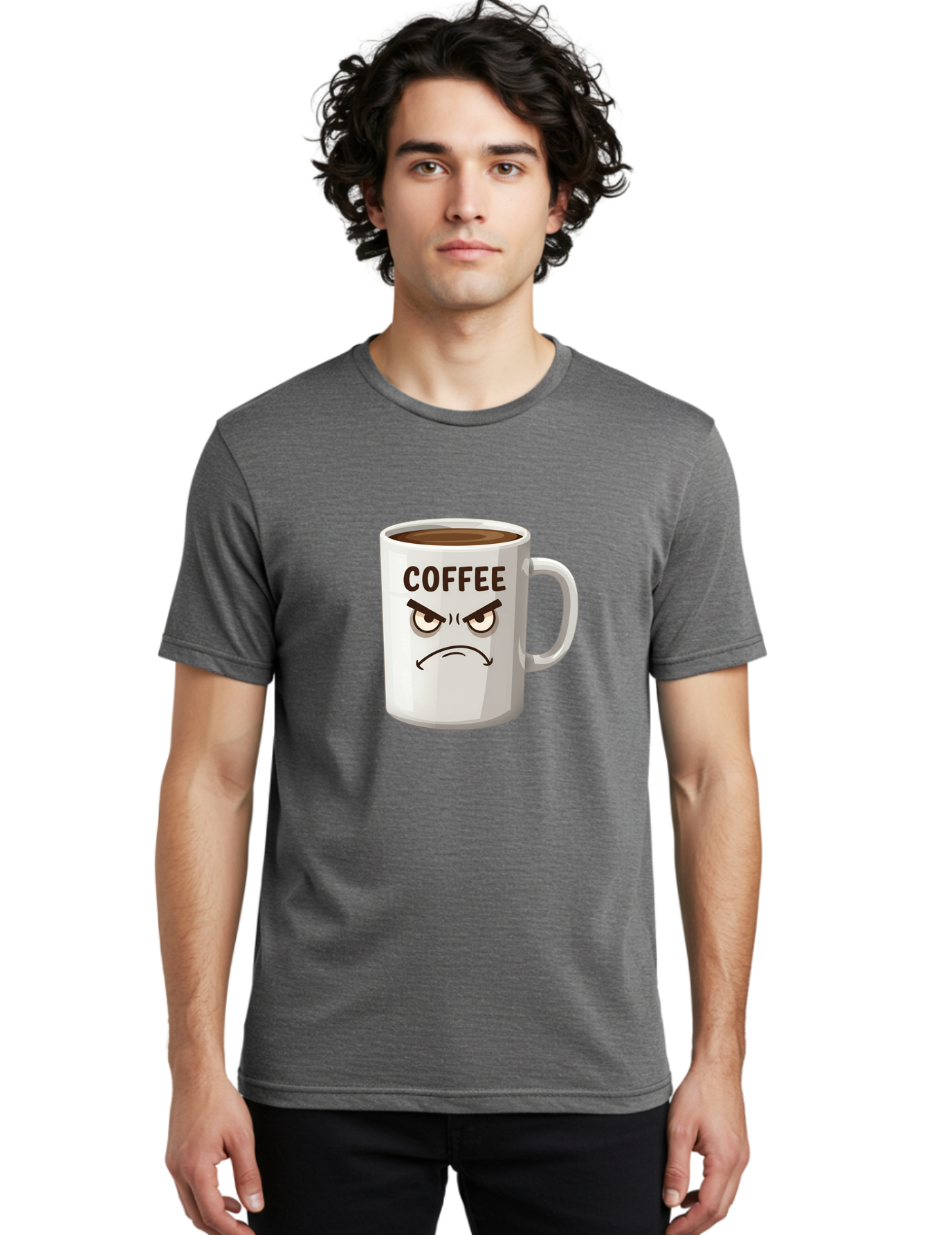 Coffee Men'S Graphic Tee, 100% Cotton, Comfortable Casual Summer Wear, Machine Washable, Vintage Camera, Old Camera, Antique Camera, Black Camera, Classic Photography, Photography Equipment, Nostalgic Device, Film Camera, Camera Art Bak284