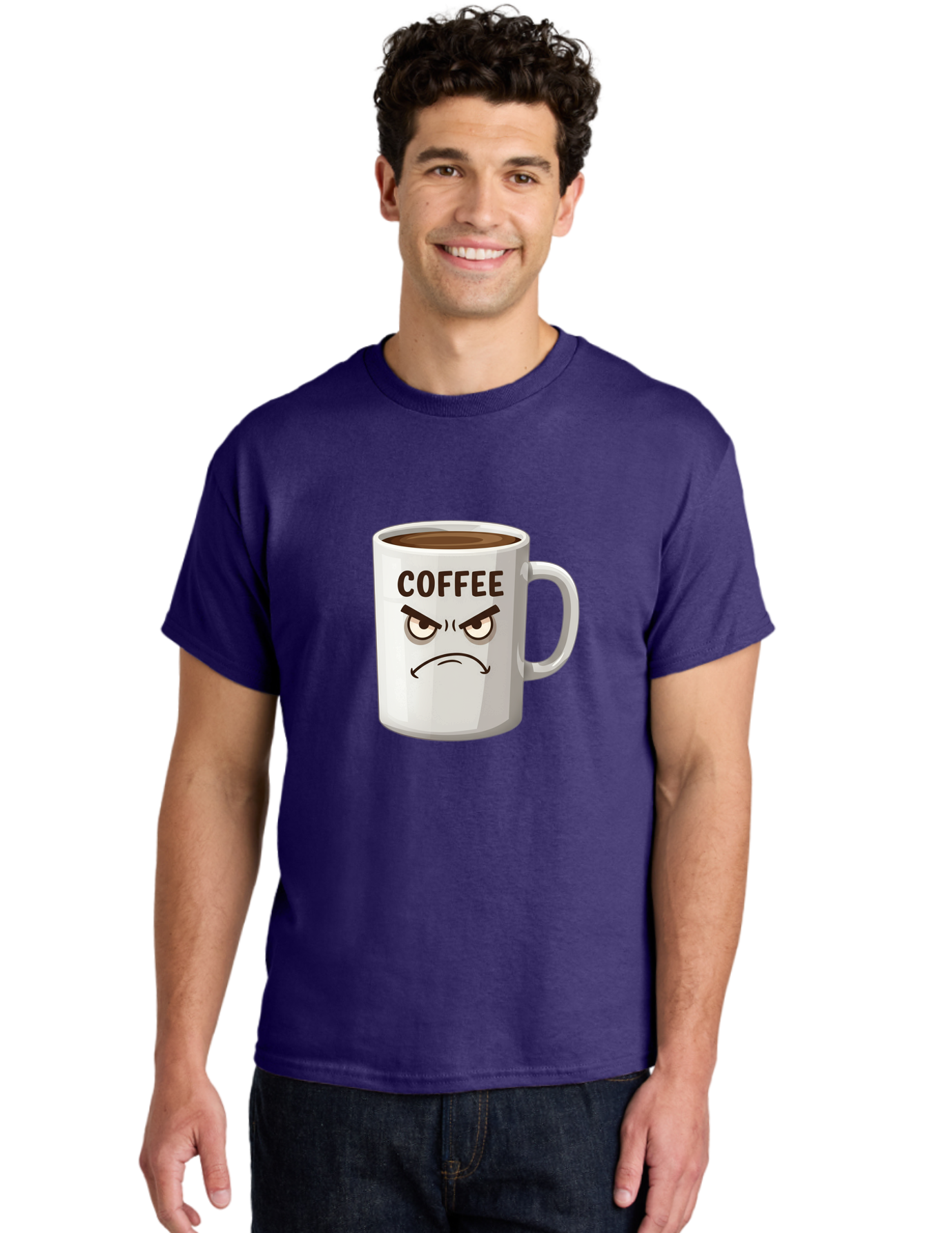 Coffee Men'S Graphic Tee, 100% Cotton, Comfortable Casual Summer Wear, Machine Washable, Vintage Camera, Old Camera, Antique Camera, Black Camera, Classic Photography, Photography Equipment, Nostalgic Device, Film Camera, Camera Art Bak284