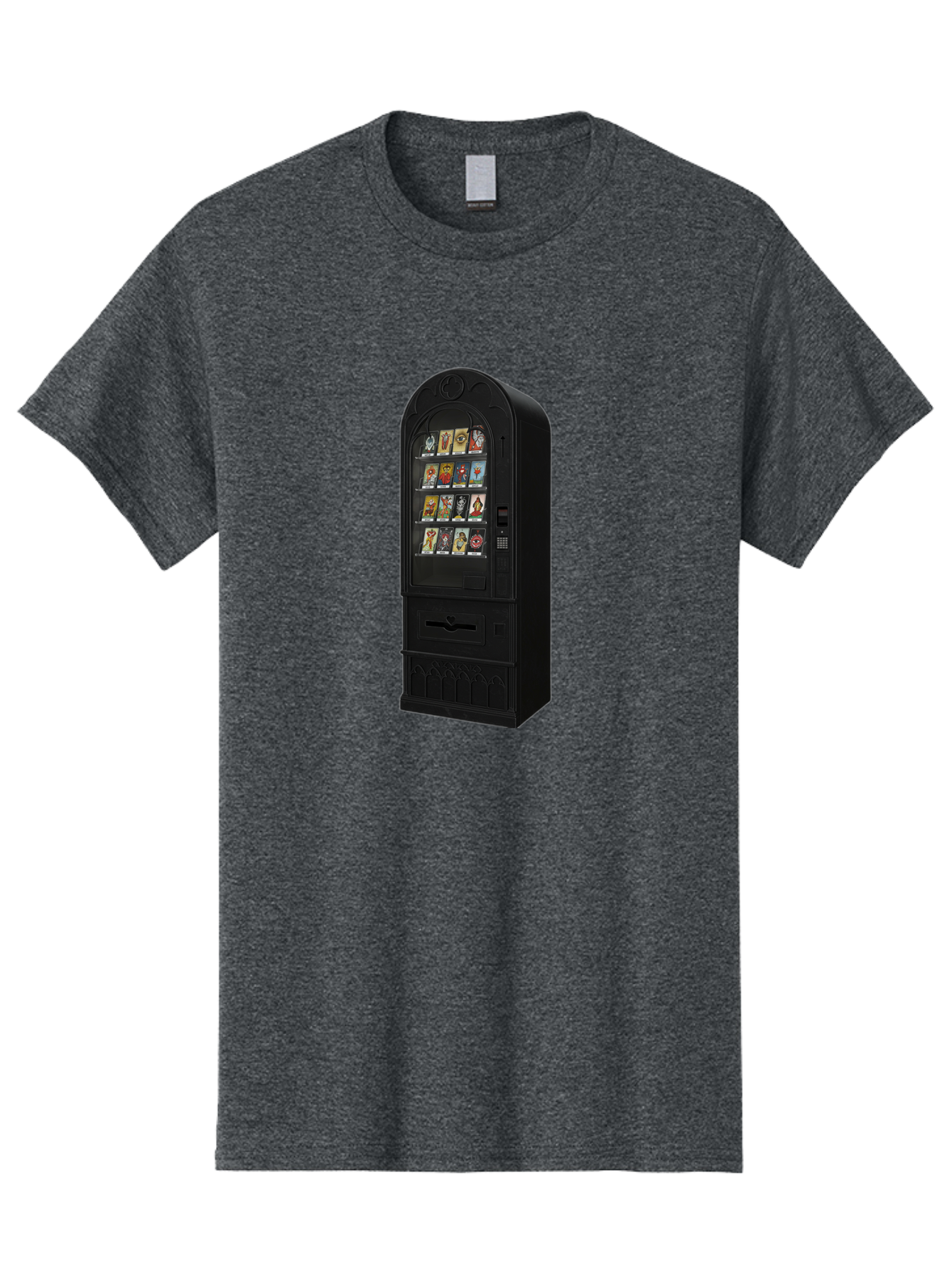 Collectible-Card-Vending-Machine Men'S Graphic Tee, 100% Cotton, Comfortable Casual Summer Wear, Machine Washable, Vintage Camera, Old Camera, Antique Camera, Black Camera, Classic Photography, Photography Equipment, Nostalgic Device, Bak287