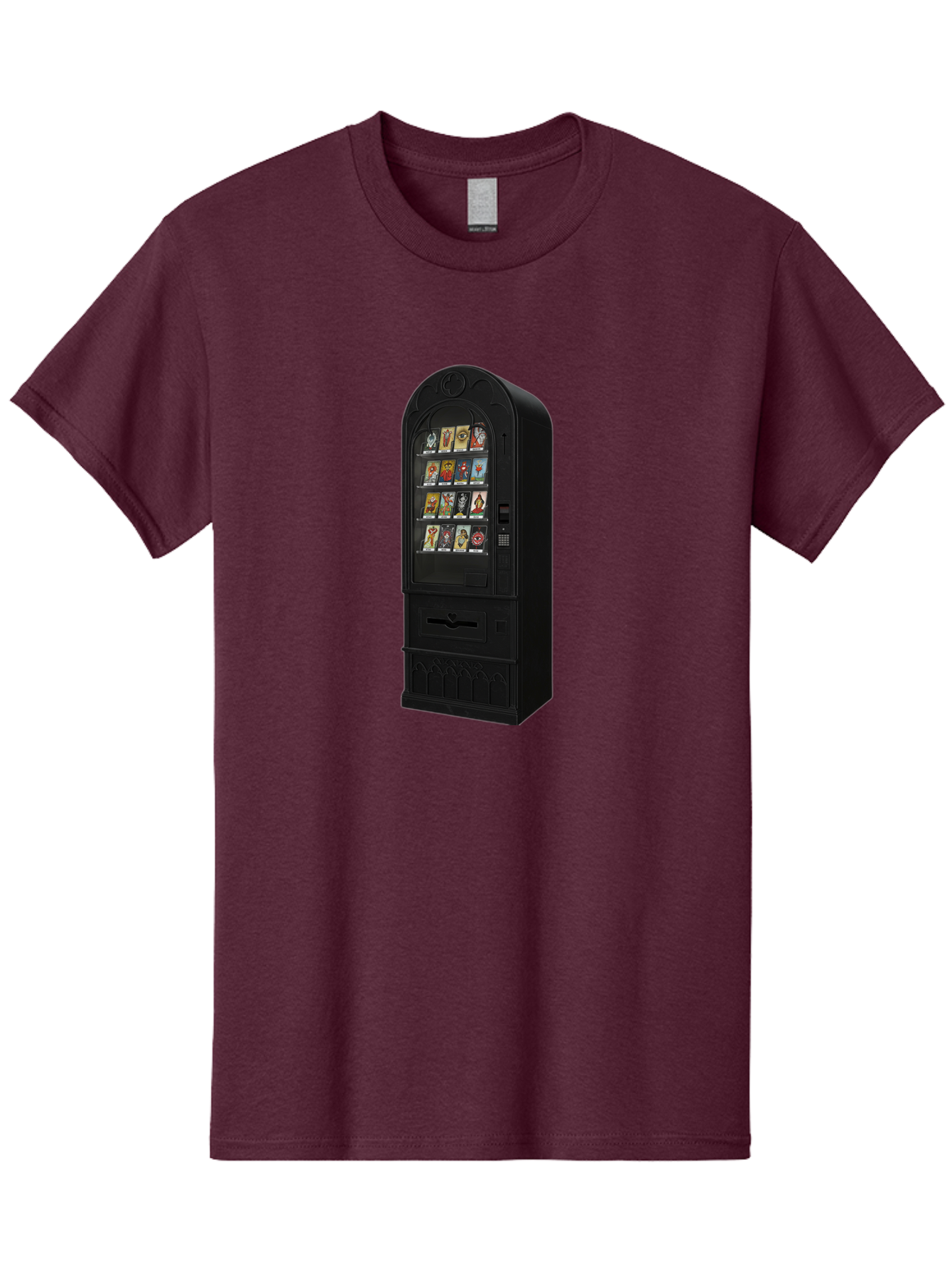 Collectible-Card-Vending-Machine Men'S Graphic Tee, 100% Cotton, Comfortable Casual Summer Wear, Machine Washable, Vintage Camera, Old Camera, Antique Camera, Black Camera, Classic Photography, Photography Equipment, Nostalgic Device, Bak287