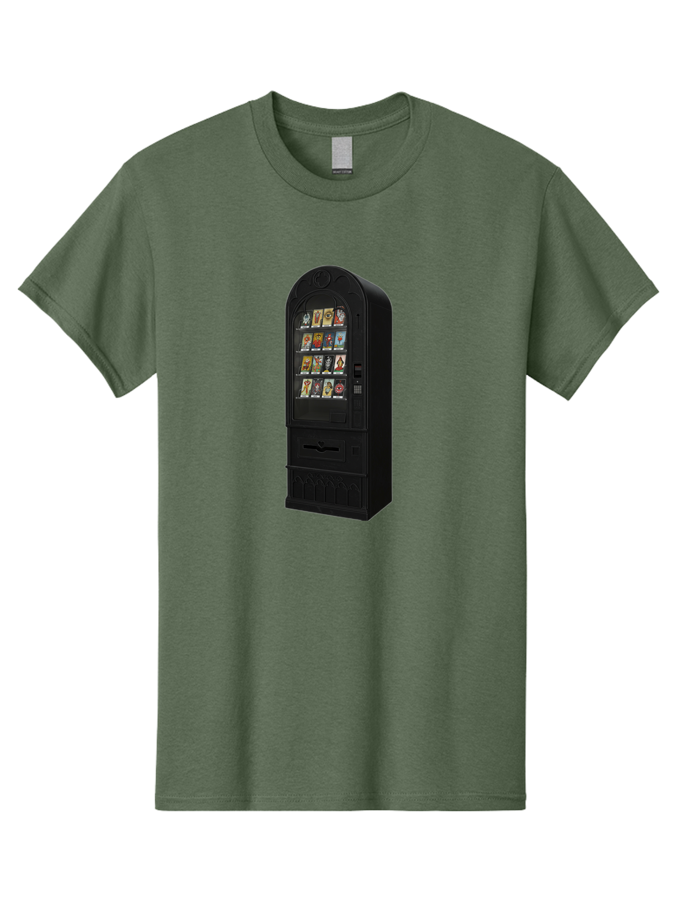 Collectible-Card-Vending-Machine Men'S Graphic Tee, 100% Cotton, Comfortable Casual Summer Wear, Machine Washable, Vintage Camera, Old Camera, Antique Camera, Black Camera, Classic Photography, Photography Equipment, Nostalgic Device, Bak287