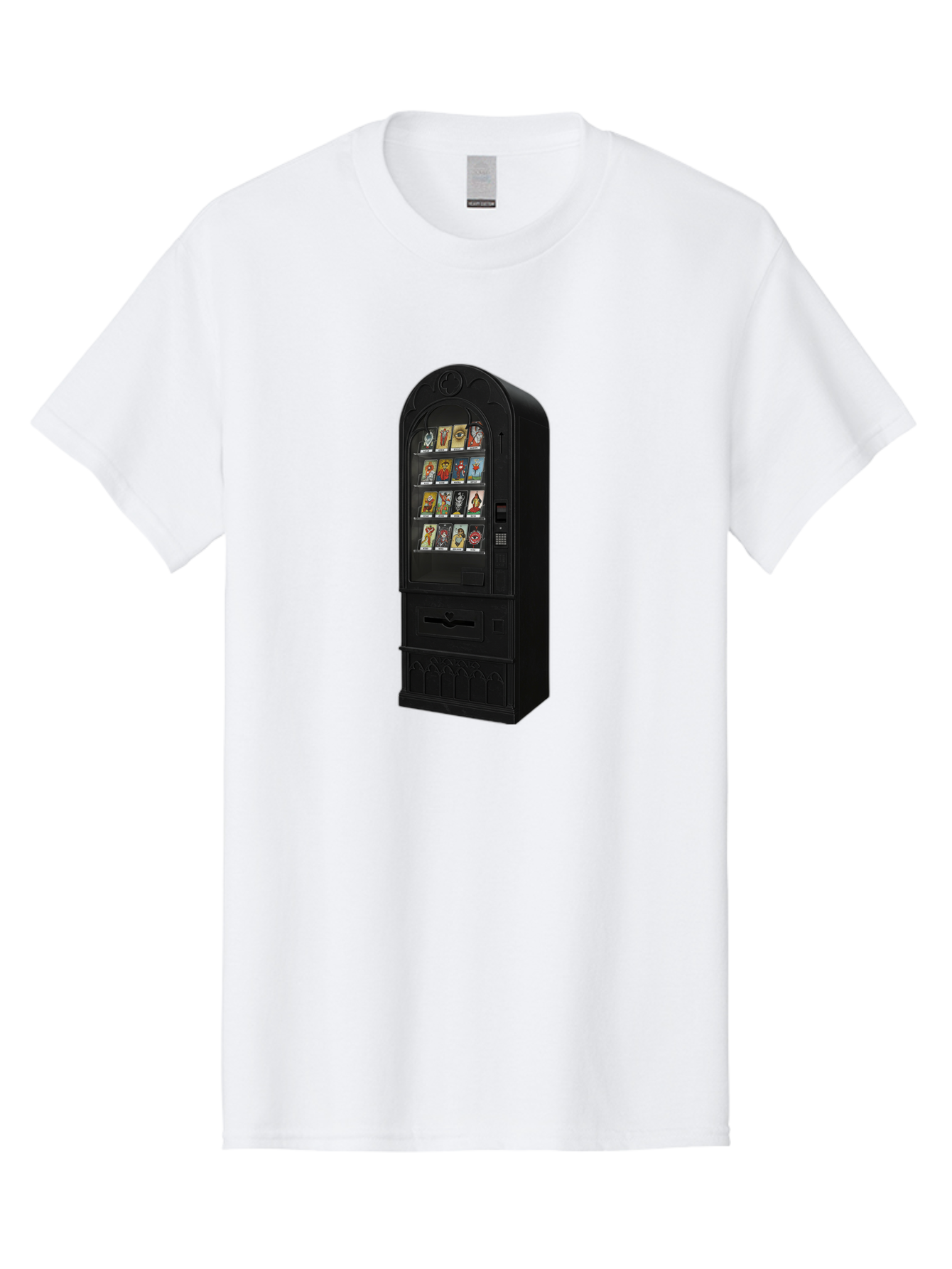 Collectible-Card-Vending-Machine Men'S Graphic Tee, 100% Cotton, Comfortable Casual Summer Wear, Machine Washable, Vintage Camera, Old Camera, Antique Camera, Black Camera, Classic Photography, Photography Equipment, Nostalgic Device, Bak287