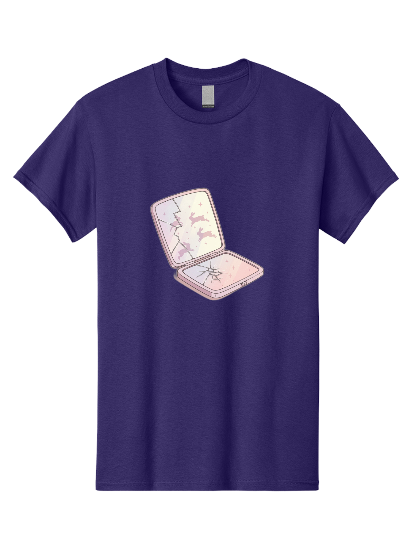 Compact-Mirror Men'S Graphic Tee, 100% Cotton, Comfortable Casual Summer Wear, Machine Washable, Vintage Camera, Old Camera, Antique Camera, Black Camera, Classic Photography, Photography Equipment, Nostalgic Device, Film Camera, Camera Art Bak290