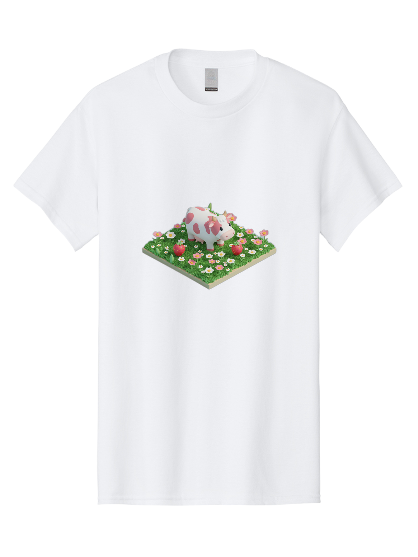 Cow-And-Flowers Men'S Graphic Tee, 100% Cotton, Comfortable Casual Summer Wear, Machine Washable, Vintage Camera, Old Camera, Antique Camera, Black Camera, Classic Photography, Photography Equipment, Nostalgic Device, Film Camera, Camera Art Bak298